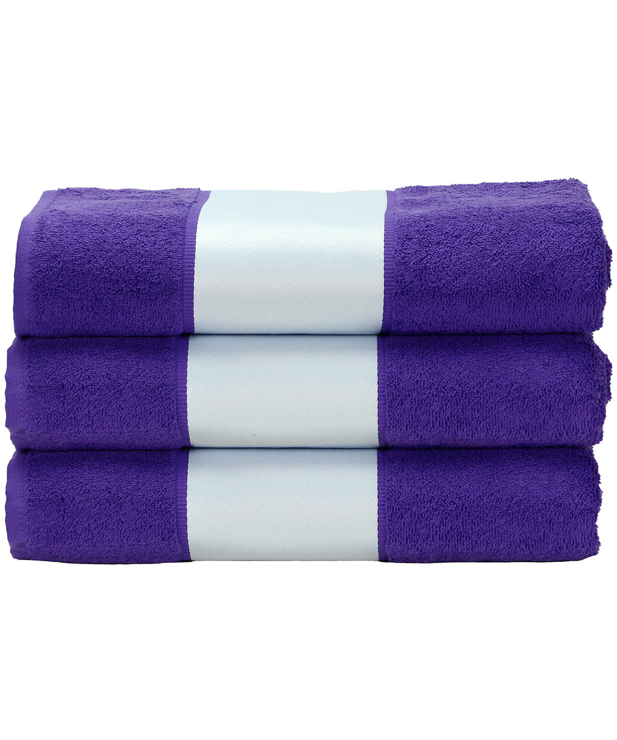 Personalised Towels - Mid Purple A&R Towels ARTG® SUBLI-Me® hand towel