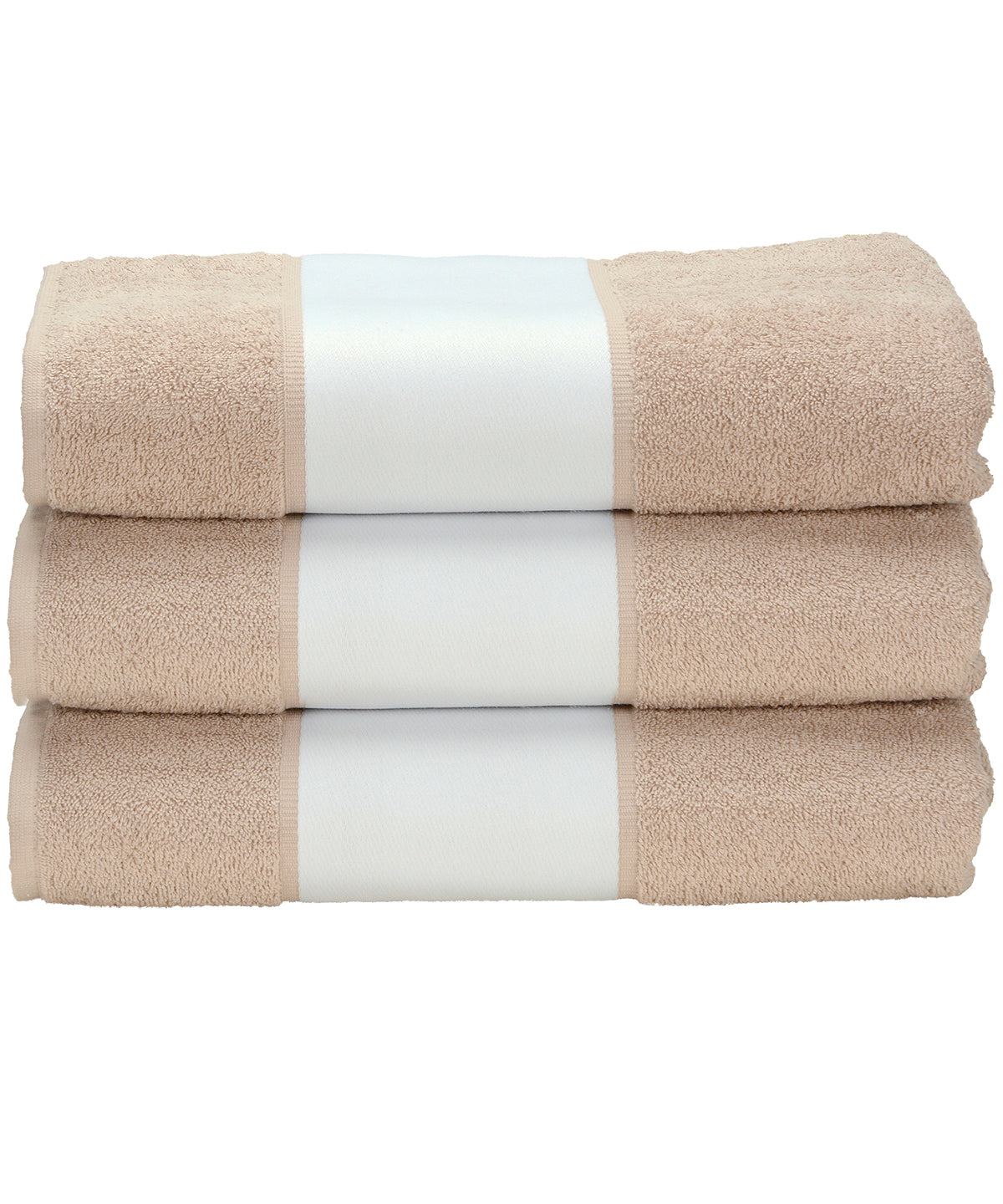 Personalised Towels - Natural A&R Towels ARTG® SUBLI-Me® hand towel