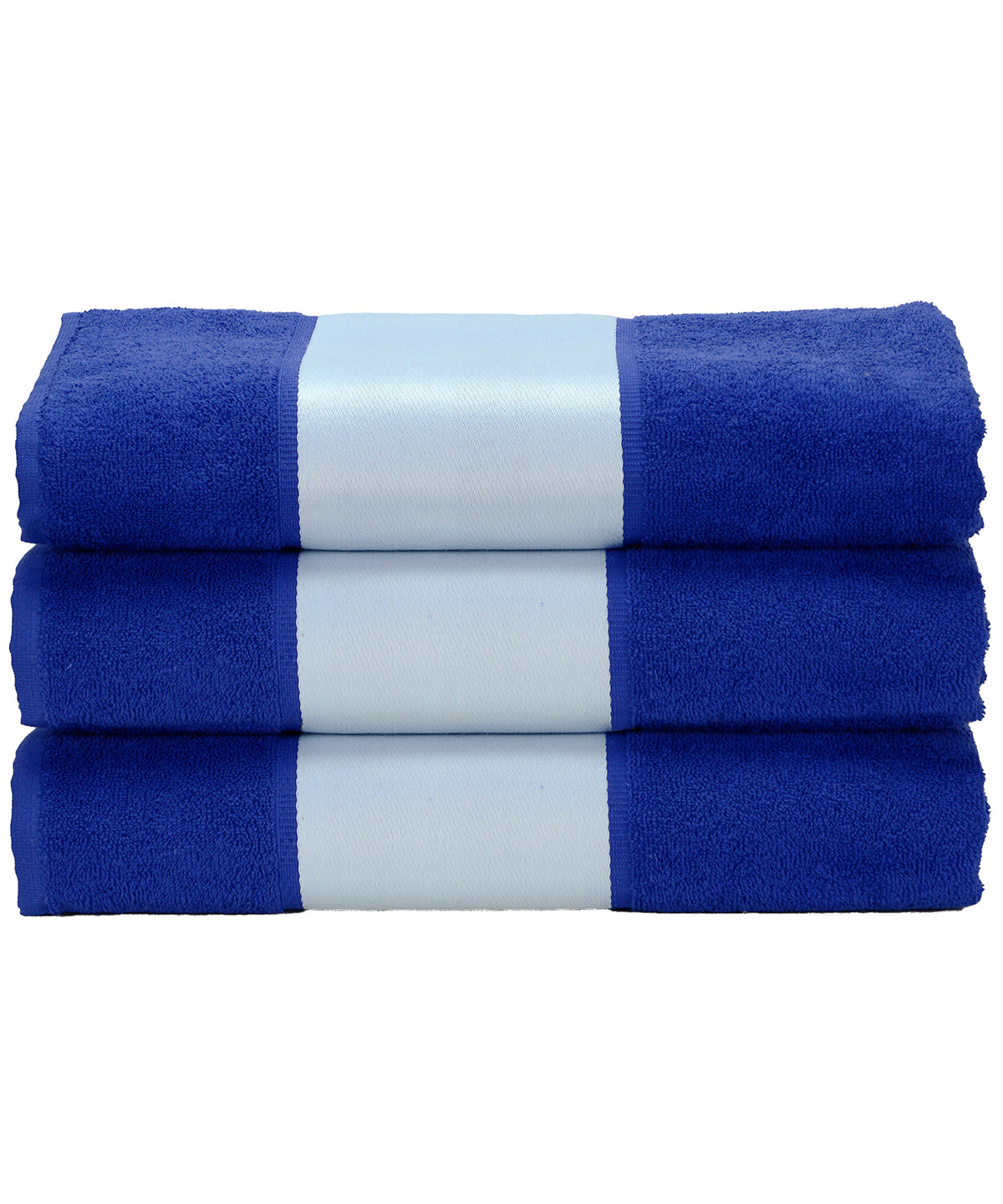 Personalised Towels - Mid Blue A&R Towels ARTG® SUBLI-Me® hand towel