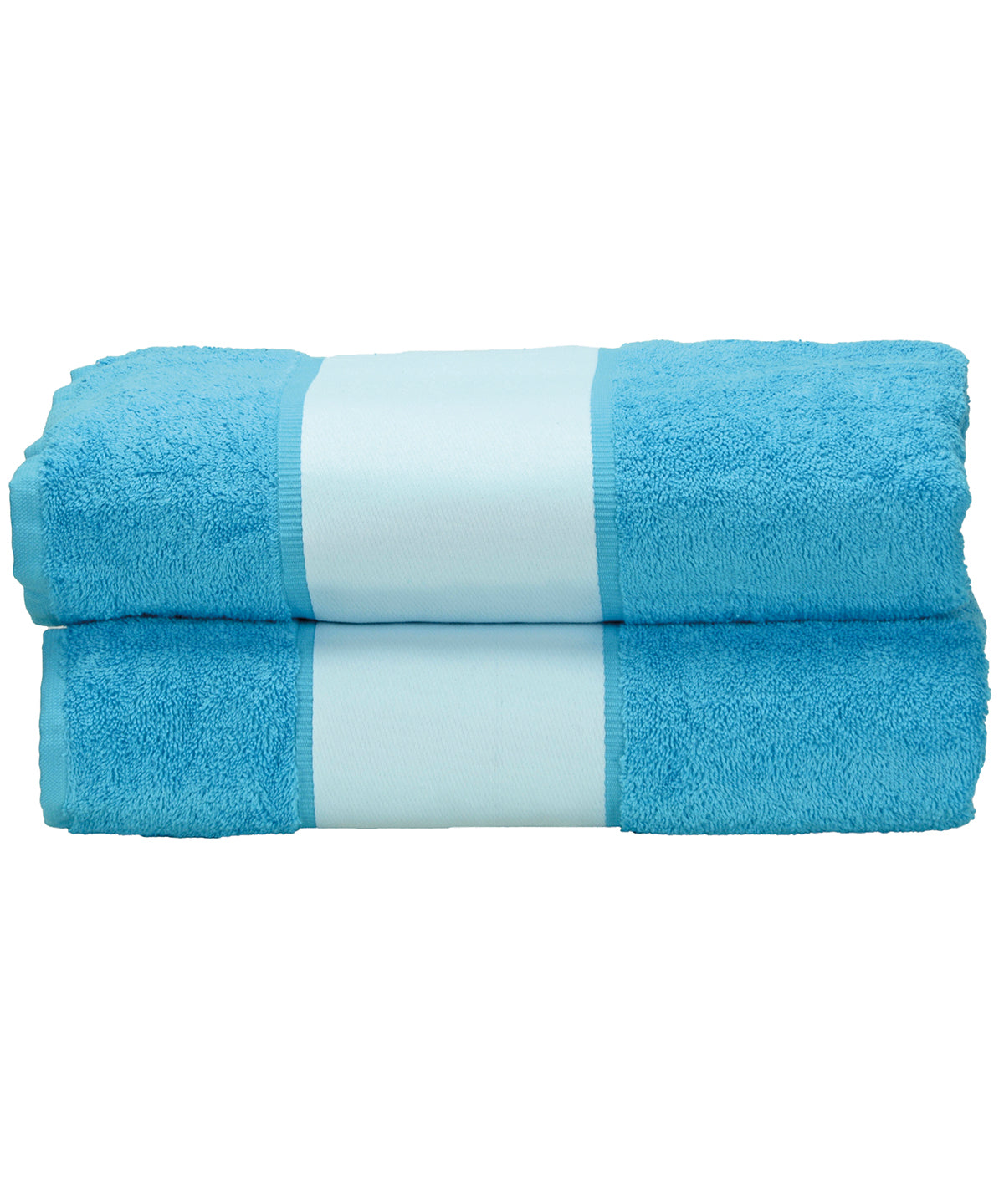 Personalised Towels - Turquoise A&R Towels ARTG® SUBLI-Me® bath towel