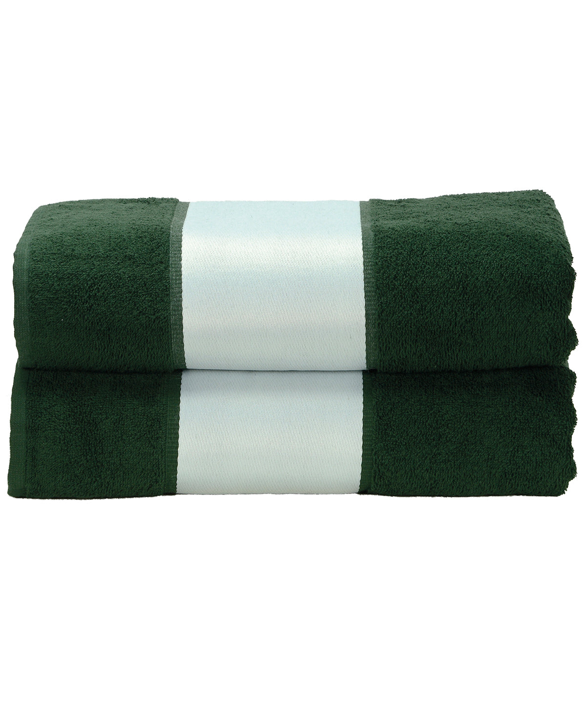 Personalised Towels - Dark Green A&R Towels ARTG® SUBLI-Me® bath towel