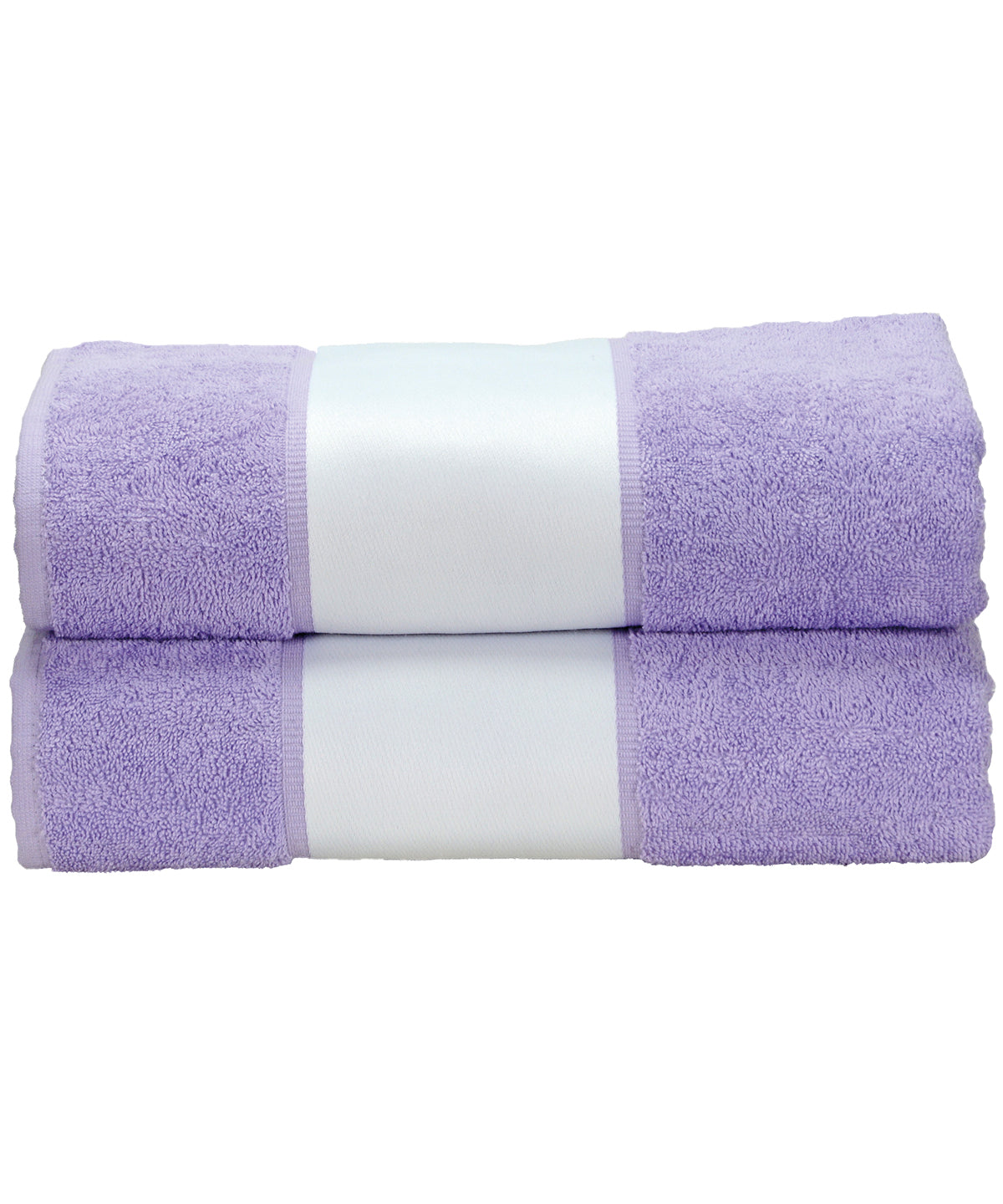 Personalised Towels - Light Purple A&R Towels ARTG® SUBLI-Me® bath towel