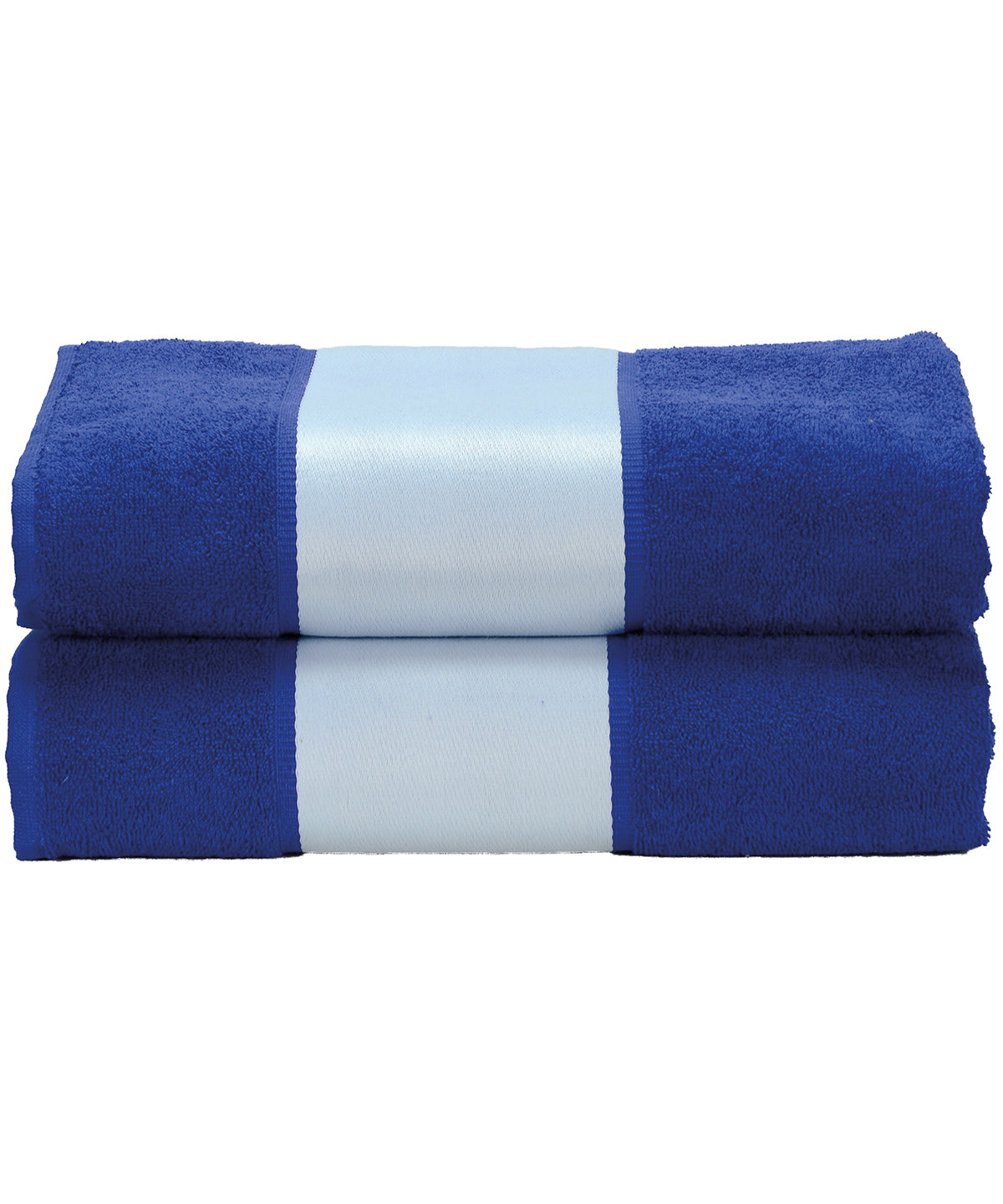 Personalised Towels - Mid Blue A&R Towels ARTG® SUBLI-Me® bath towel