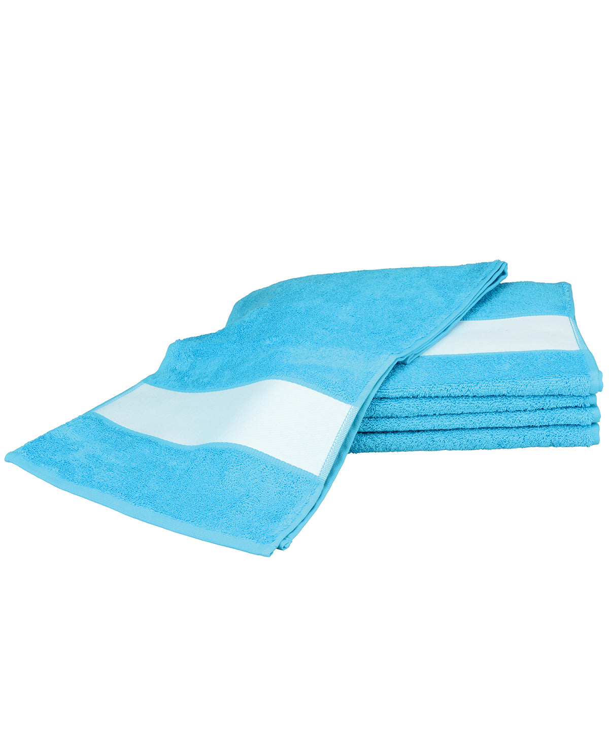 Personalised Towels - Turquoise A&R Towels ARTG® SUBLI-Me® sport towel