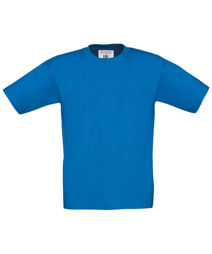Personalised T-Shirts - Mid Blue B&C Collection B&C Exact 150 /kids