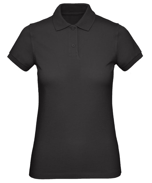 Personalised Polo Shirts - Black B&C Collection B&C Inspire Polo /women