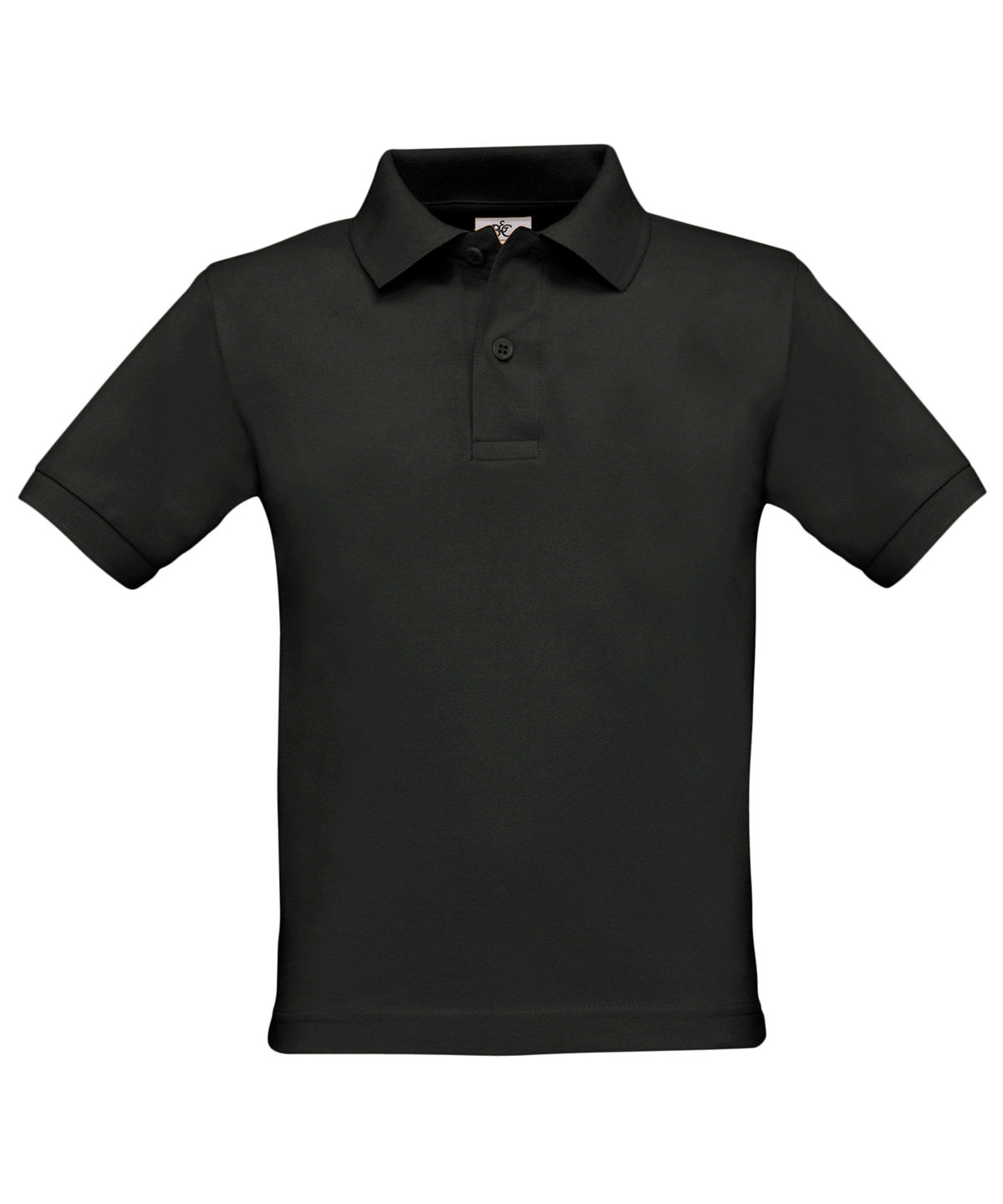 Personalised Polo Shirts - Black B&C Collection B&C Safran /kids