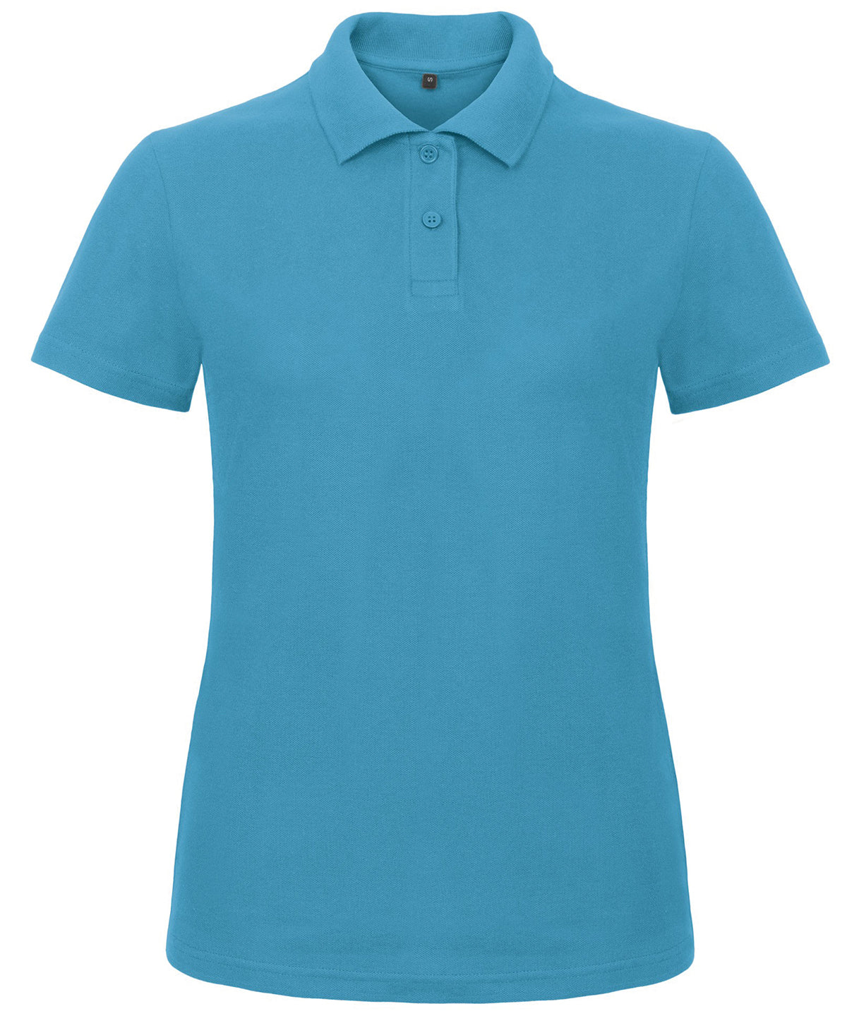Personalised Polo Shirts - Turquoise B&C Collection B&C ID.001 polo /women