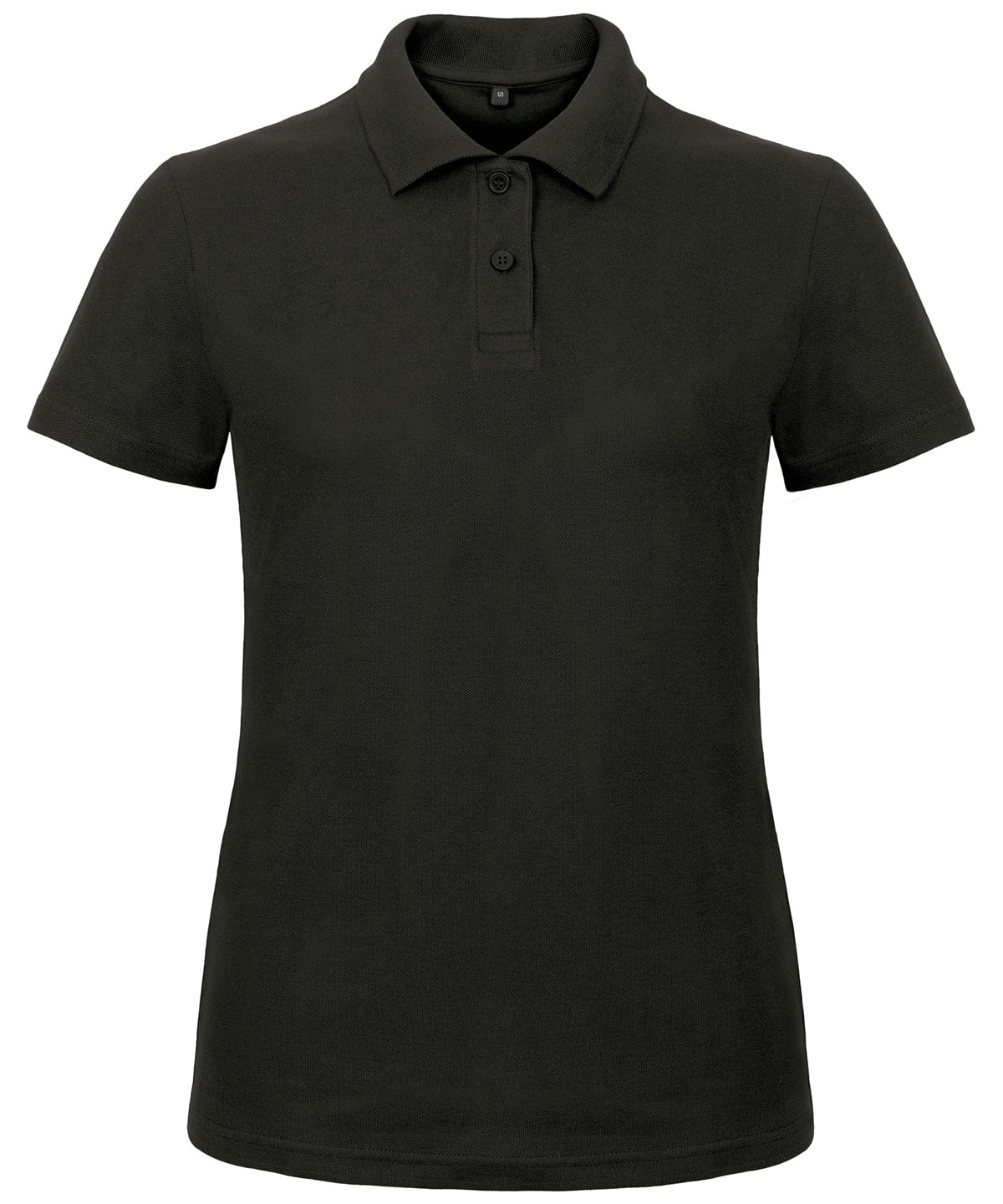 Personalised Polo Shirts - Black B&C Collection B&C ID.001 polo /women