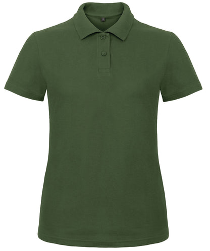 Personalised Polo Shirts - Black B&C Collection B&C ID.001 polo /women