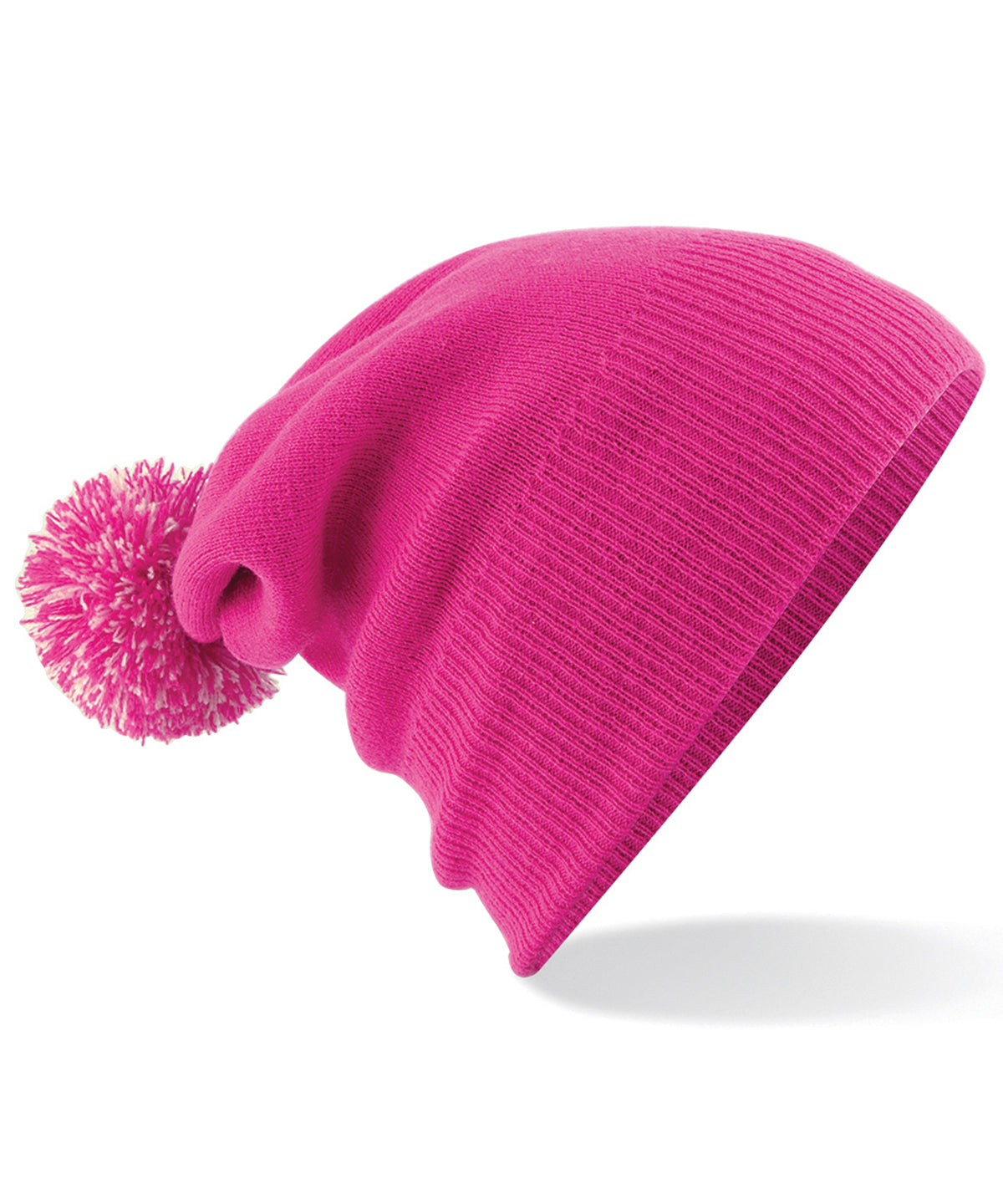 Personalised Hats - Fuchsia Beechfield Junior snowstar® beanie