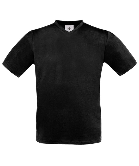 Personalised T-Shirts - Black B&C Collection B&C Exact v-neck