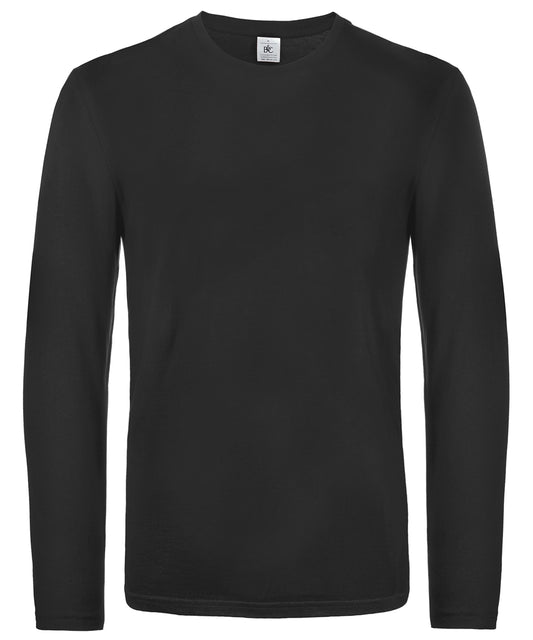 Personalised T-Shirts - Black B&C Collection B&C #E190 long sleeve