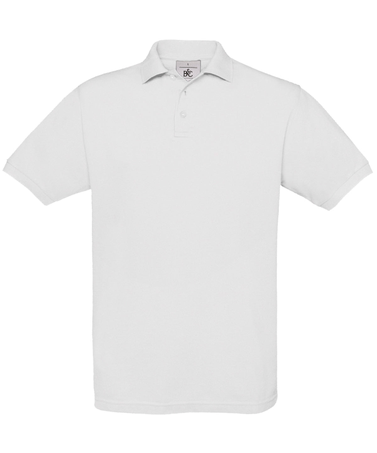 Personalised Polo Shirts - Black B&C Collection B&C Safran