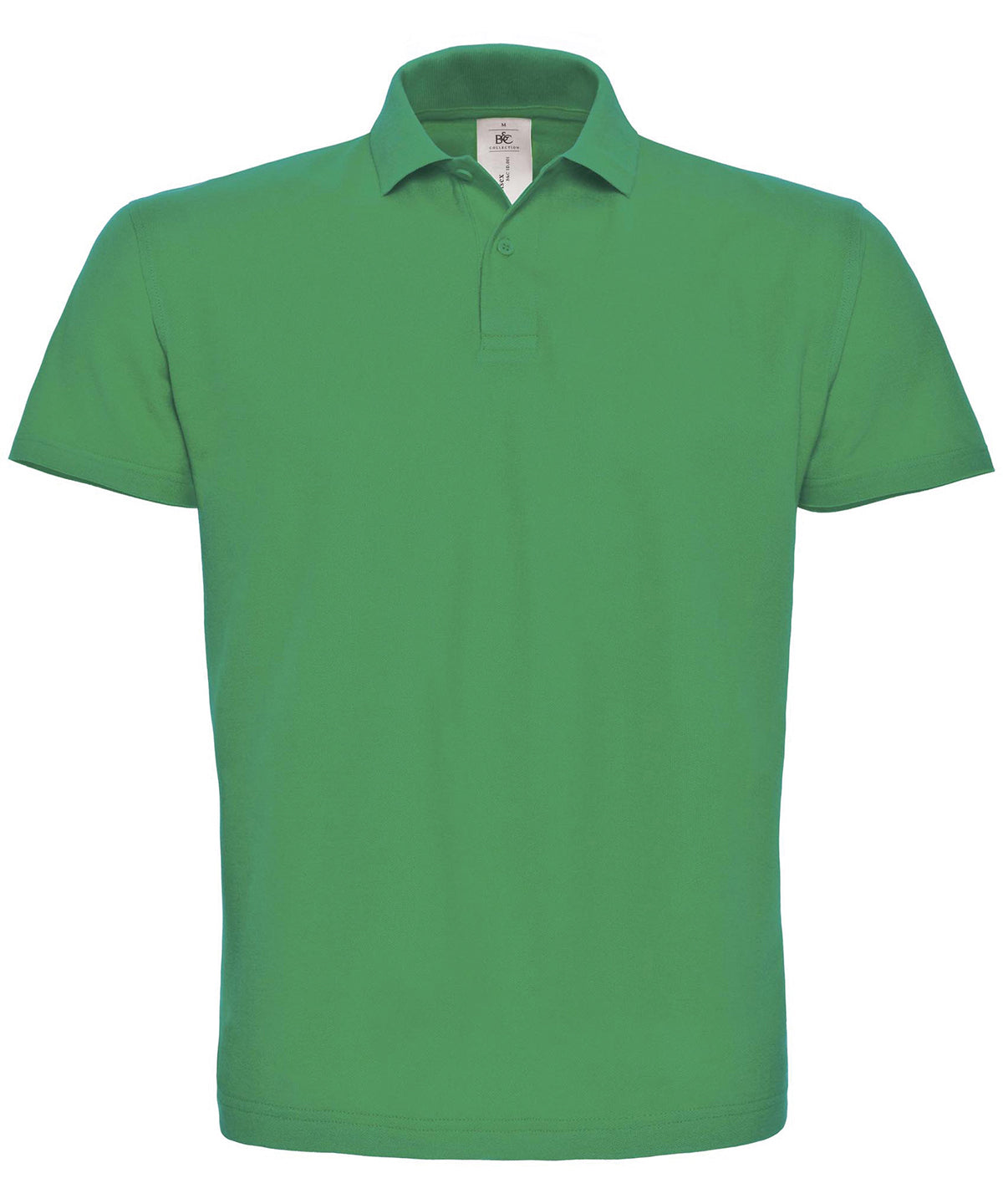 Personalised Polo Shirts - Mid Green B&C Collection B&C ID.001 polo