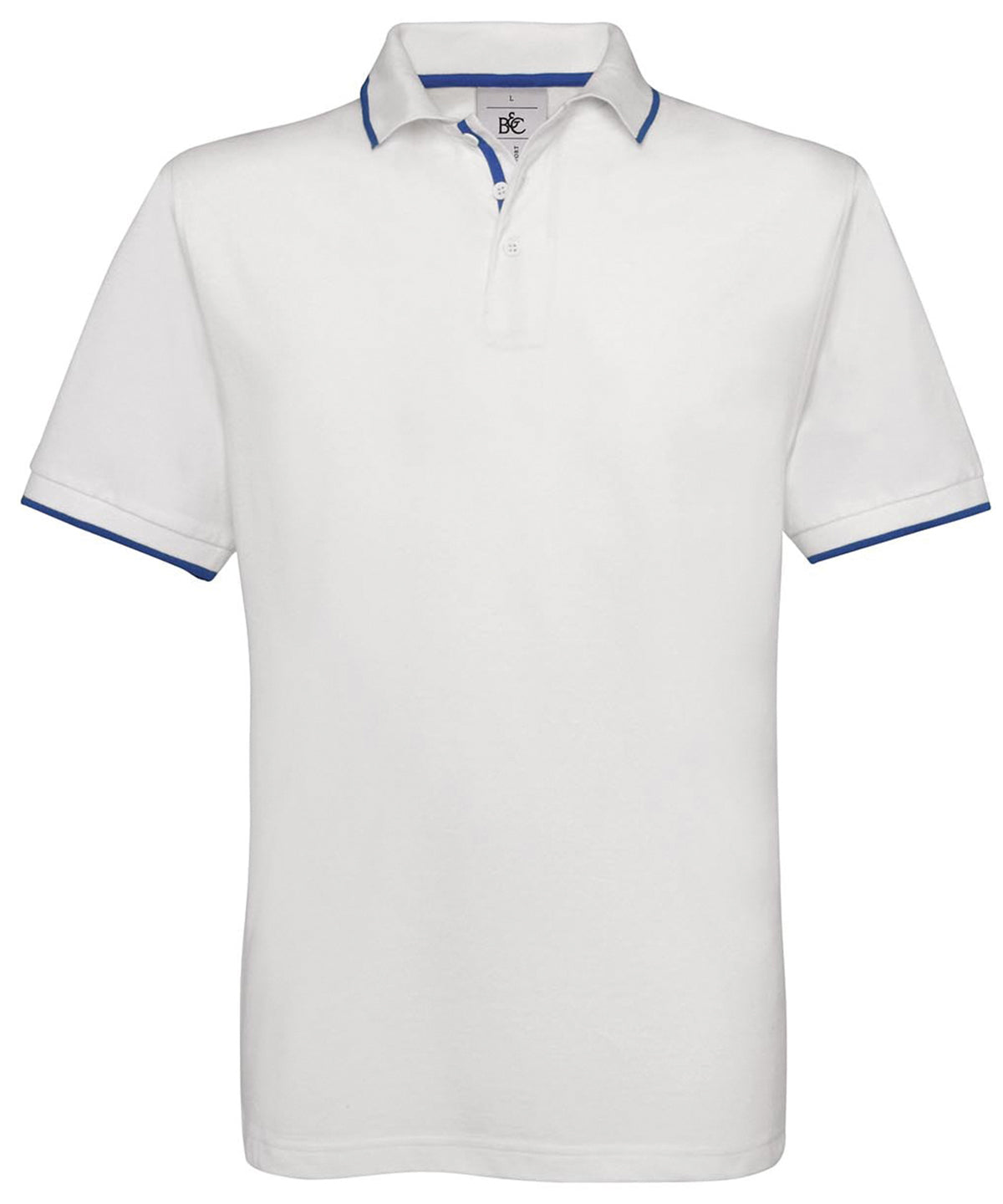 Personalised Polo Shirts - Navy B&C Collection B&C Safran sport
