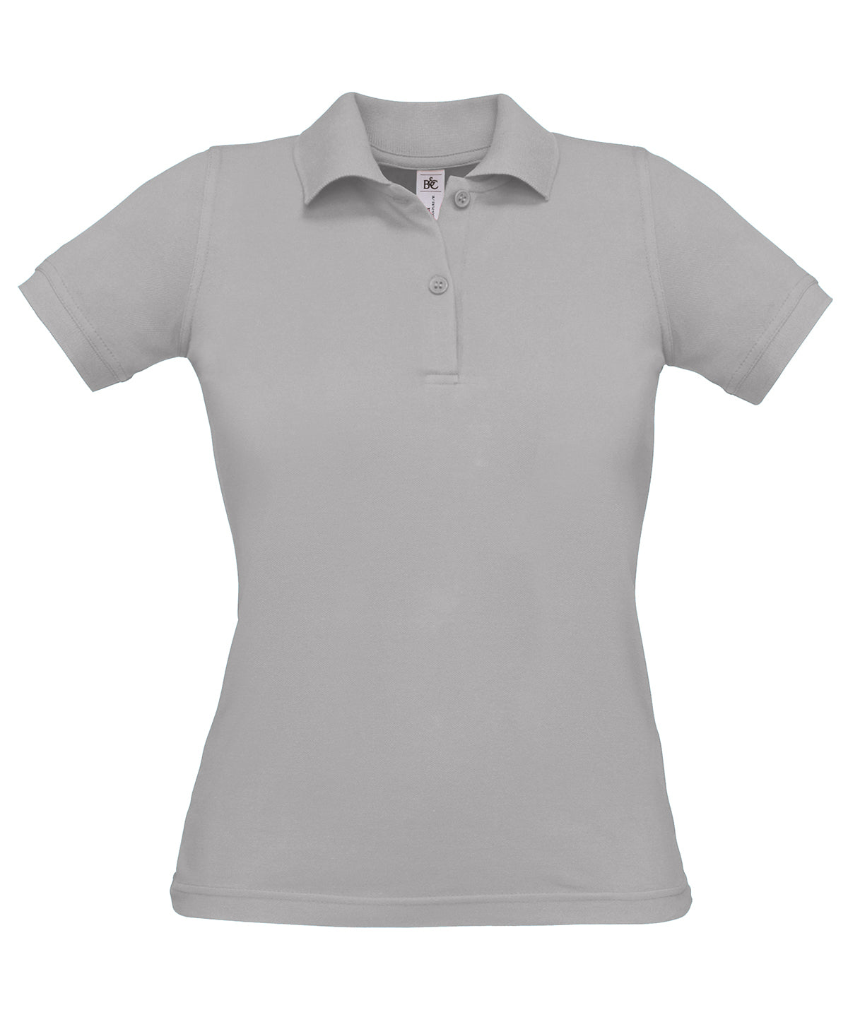 Personalised Polo Shirts - Dark Grey B&C Collection B&C Safran pure /women