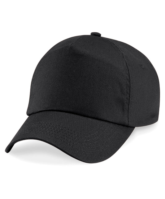 Personalised Caps - Black Beechfield Original 5-panel cap