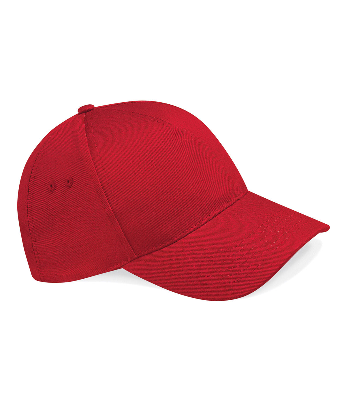 Personalised Caps - Mid Red Beechfield Ultimate 5-panel cap