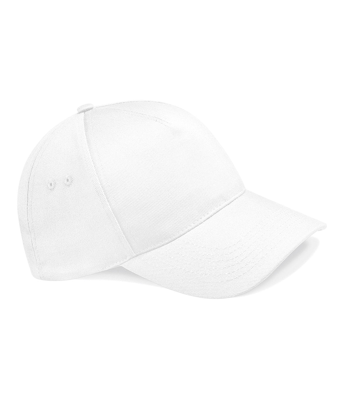 Personalised Caps - White Beechfield Ultimate 5-panel cap