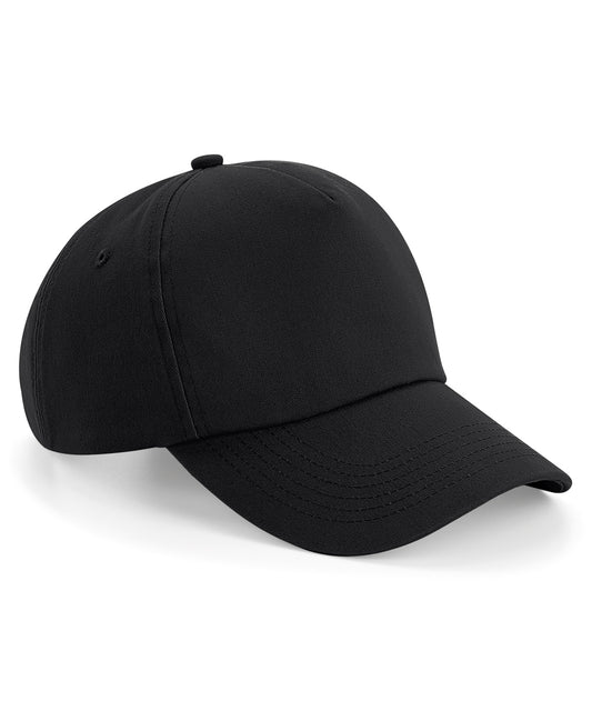 Personalised Caps - Black Beechfield Authentic 5-panel cap