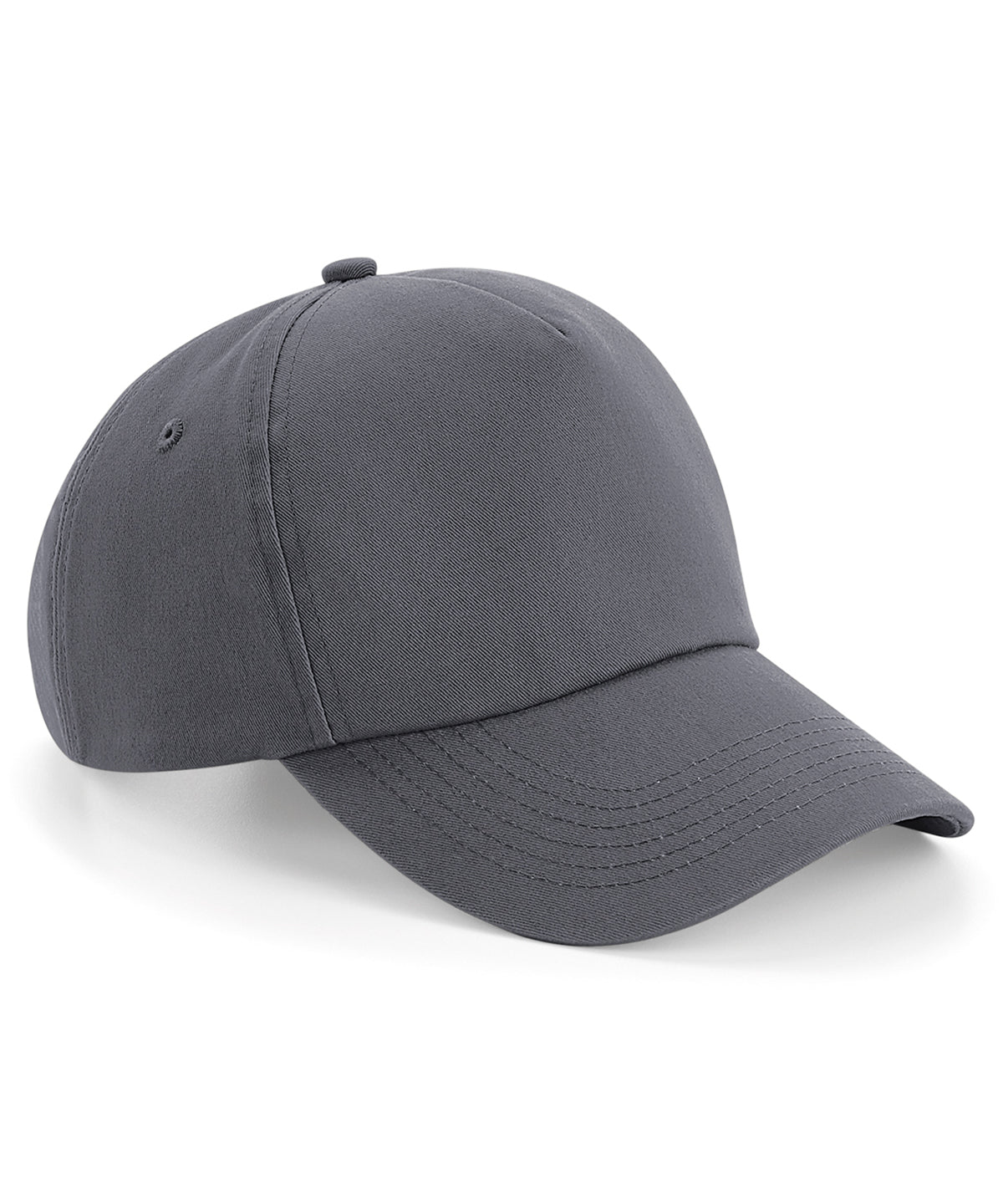 Personalised Caps - Dark Grey Beechfield Authentic 5-panel cap