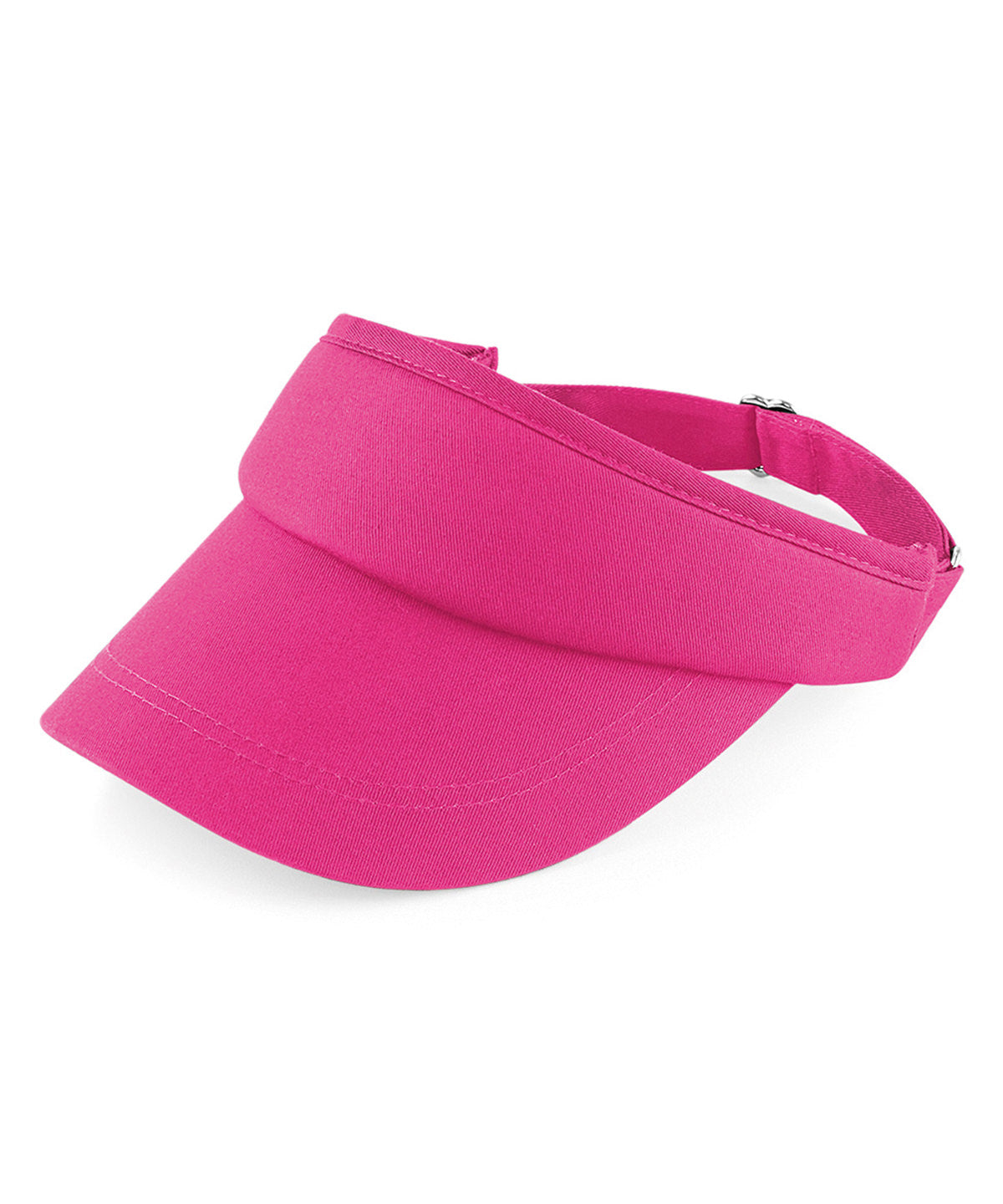 Personalised Caps - Fuchsia Beechfield Sports visor