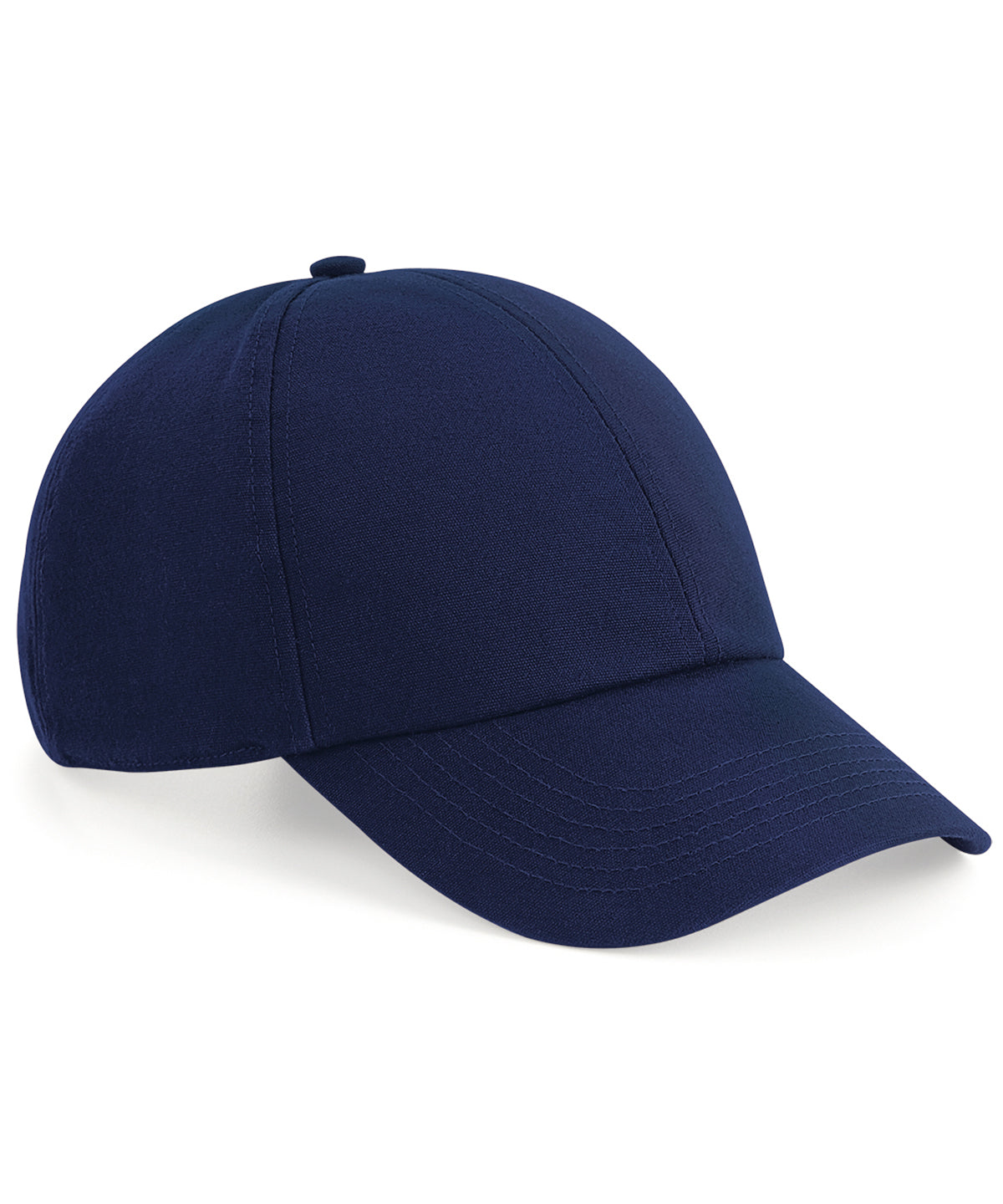 Personalised Caps - Navy Beechfield Organic cotton 6-panel cap