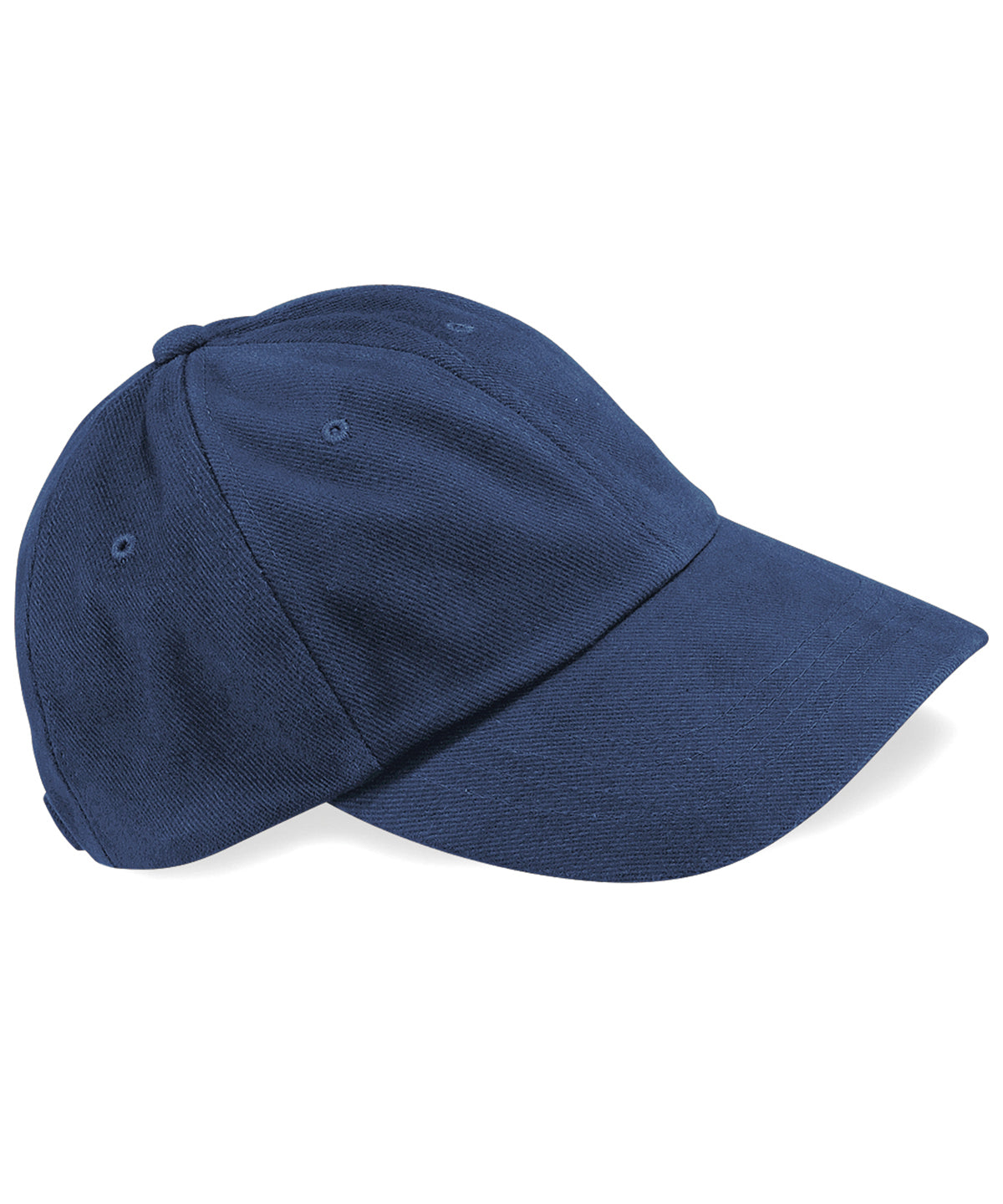 Personalised Caps - Navy Beechfield Low-profile heavy brushed cotton cap