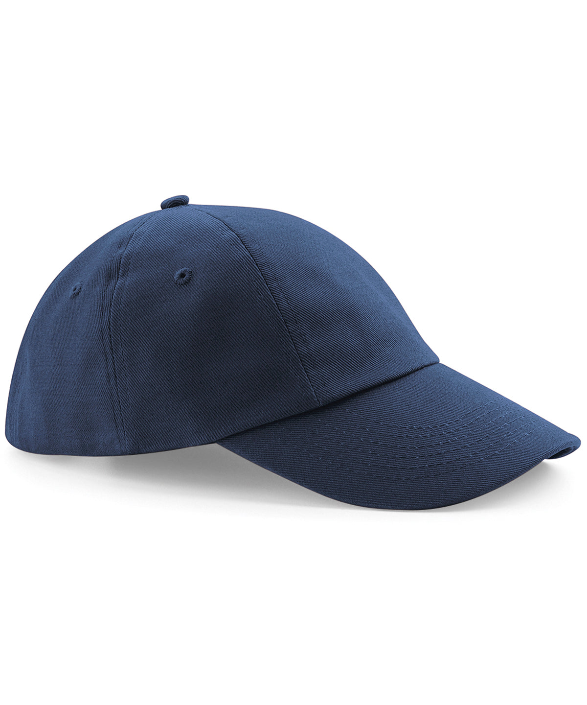 Personalised Caps - Navy Beechfield Low-profile heavy cotton drill cap