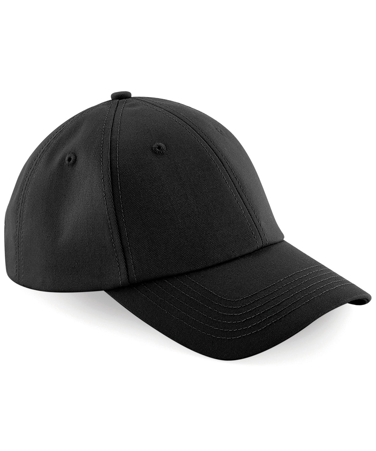 Personalised Caps - Black Beechfield Authentic baseball cap