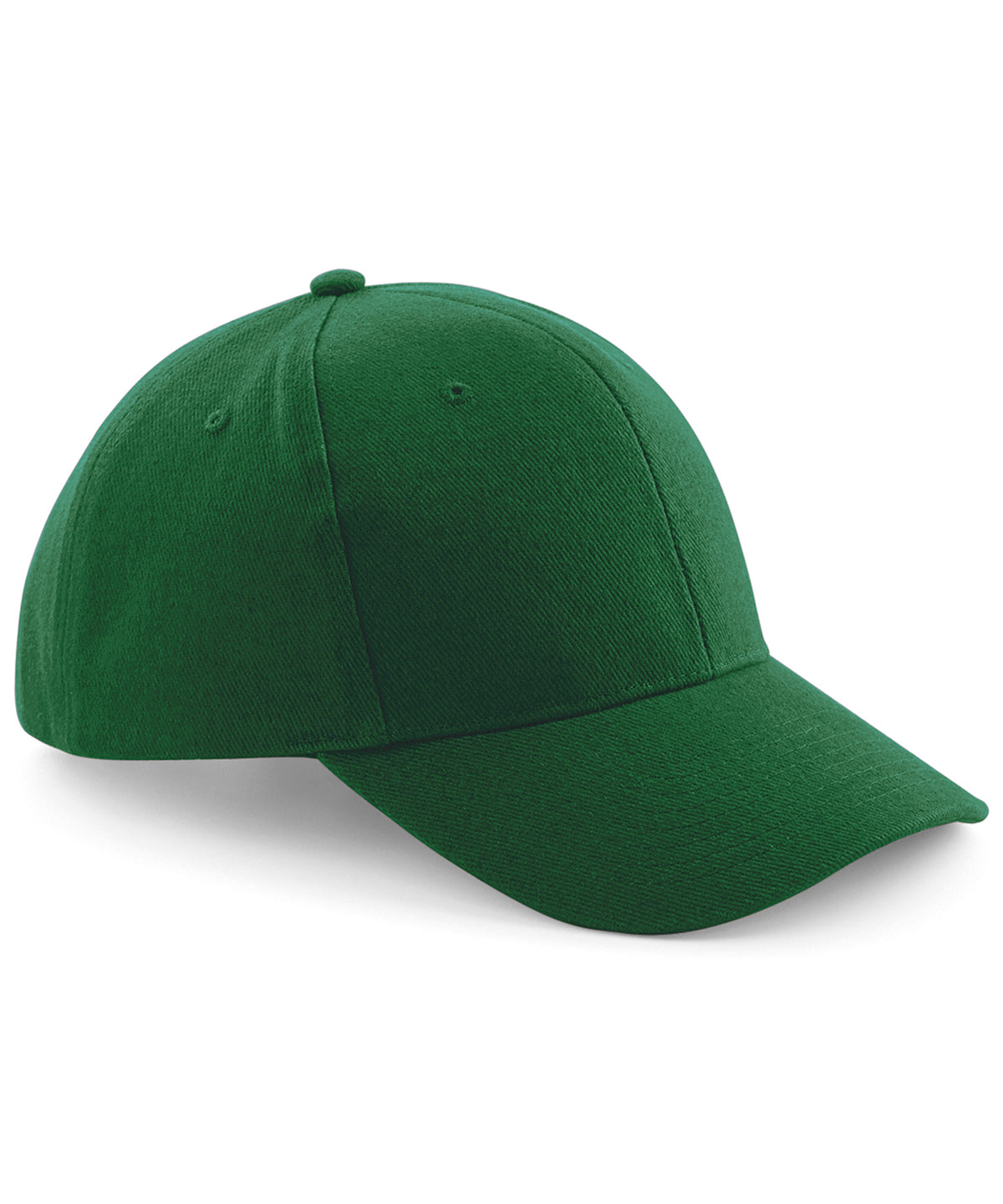 Personalised Caps - Dark Green Beechfield Pro-style heavy brushed cotton cap