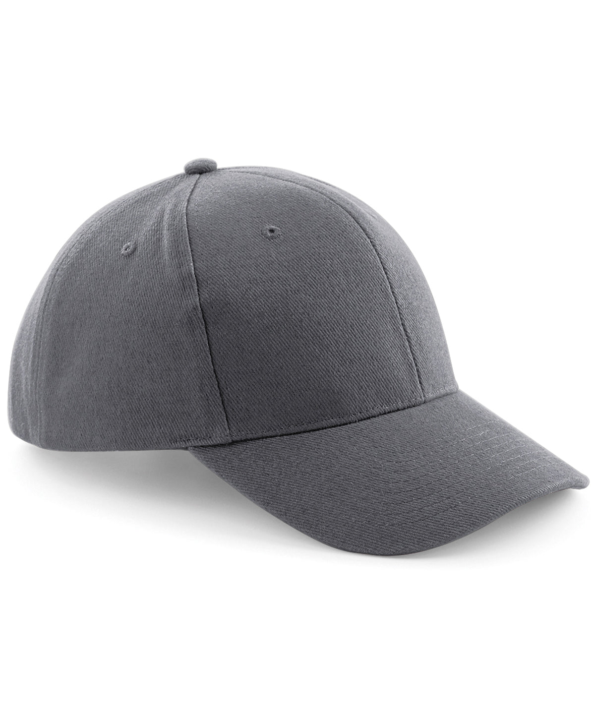 Personalised Caps - Mid Grey Beechfield Pro-style heavy brushed cotton cap
