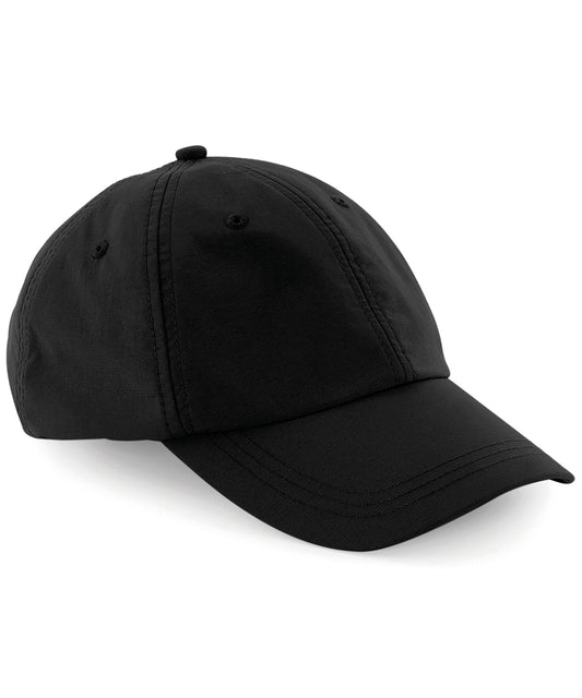 Personalised Caps - Black Beechfield Outdoor 6-panel cap