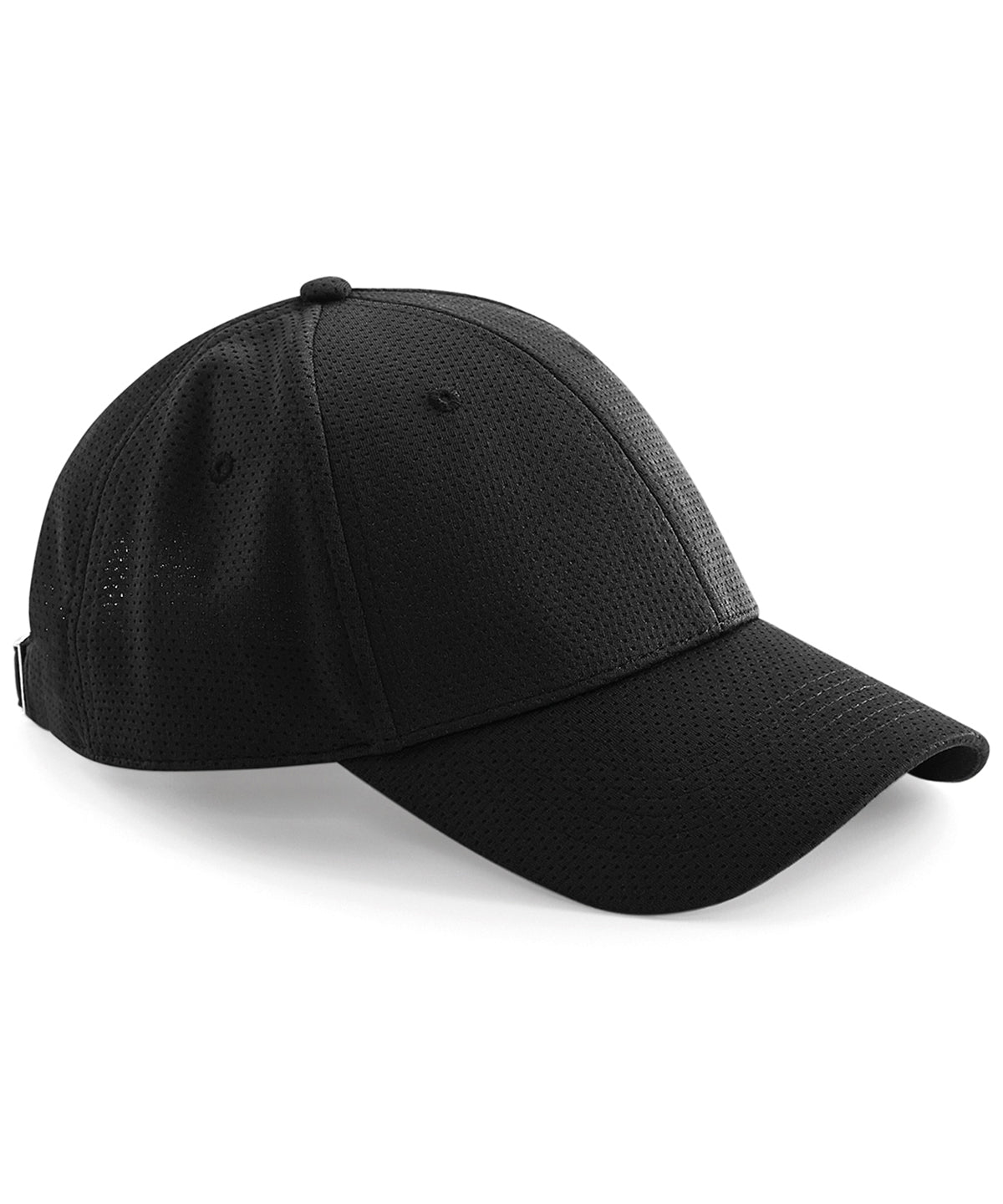 Personalised Caps - Black Beechfield Air mesh 6-panel cap