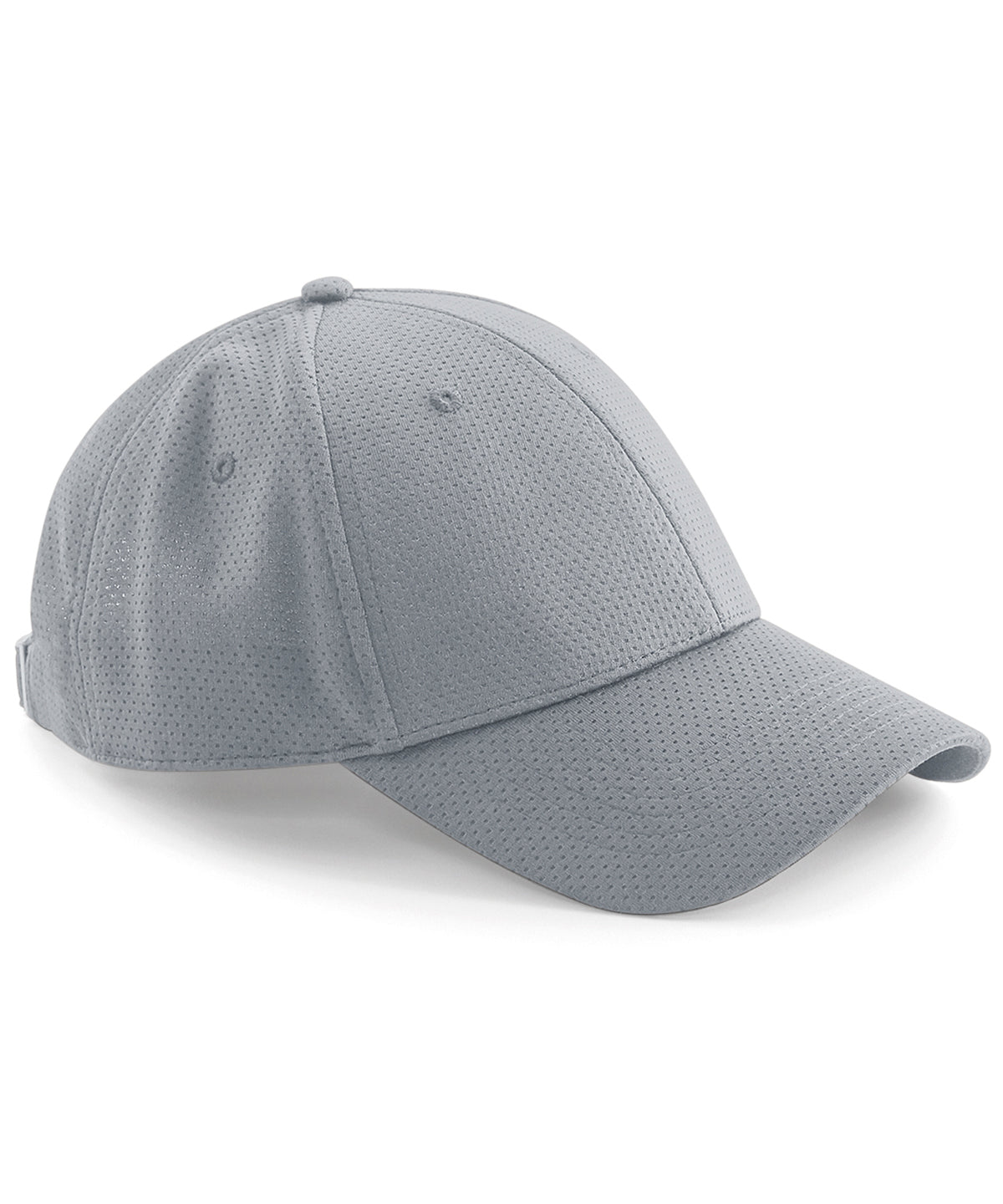 Personalised Caps - Light Grey Beechfield Air mesh 6-panel cap
