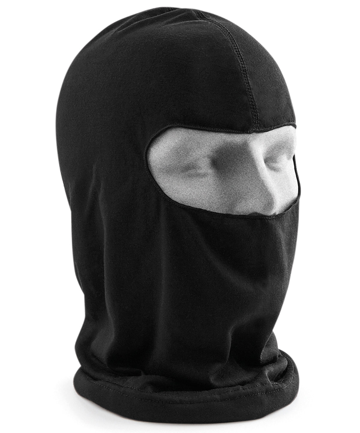 Personalised Hats - Black Beechfield Microfibre balaclava