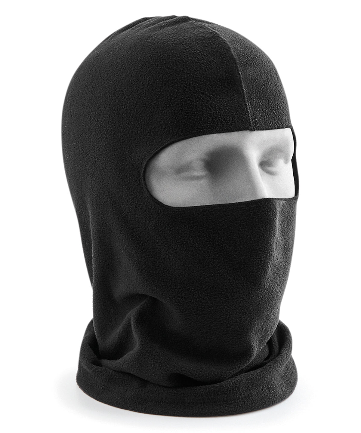 Personalised Hats - Black Beechfield Microfleece balaclava