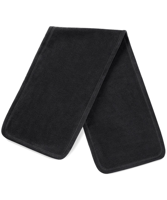 Personalised Scarves - Black Beechfield Suprafleece® Geneva scarf