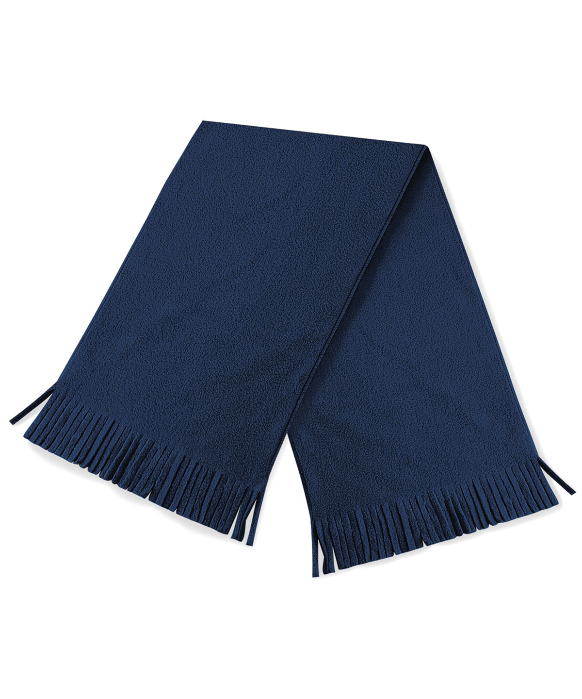 Personalised Scarves - Navy Beechfield Suprafleece® Dolomite scarf