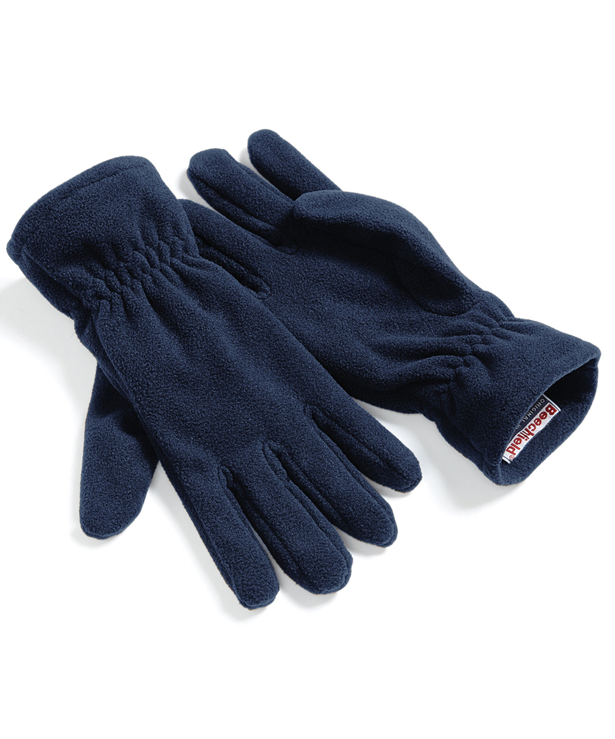 Personalised Gloves - Black Beechfield Suprafleece® alpine gloves
