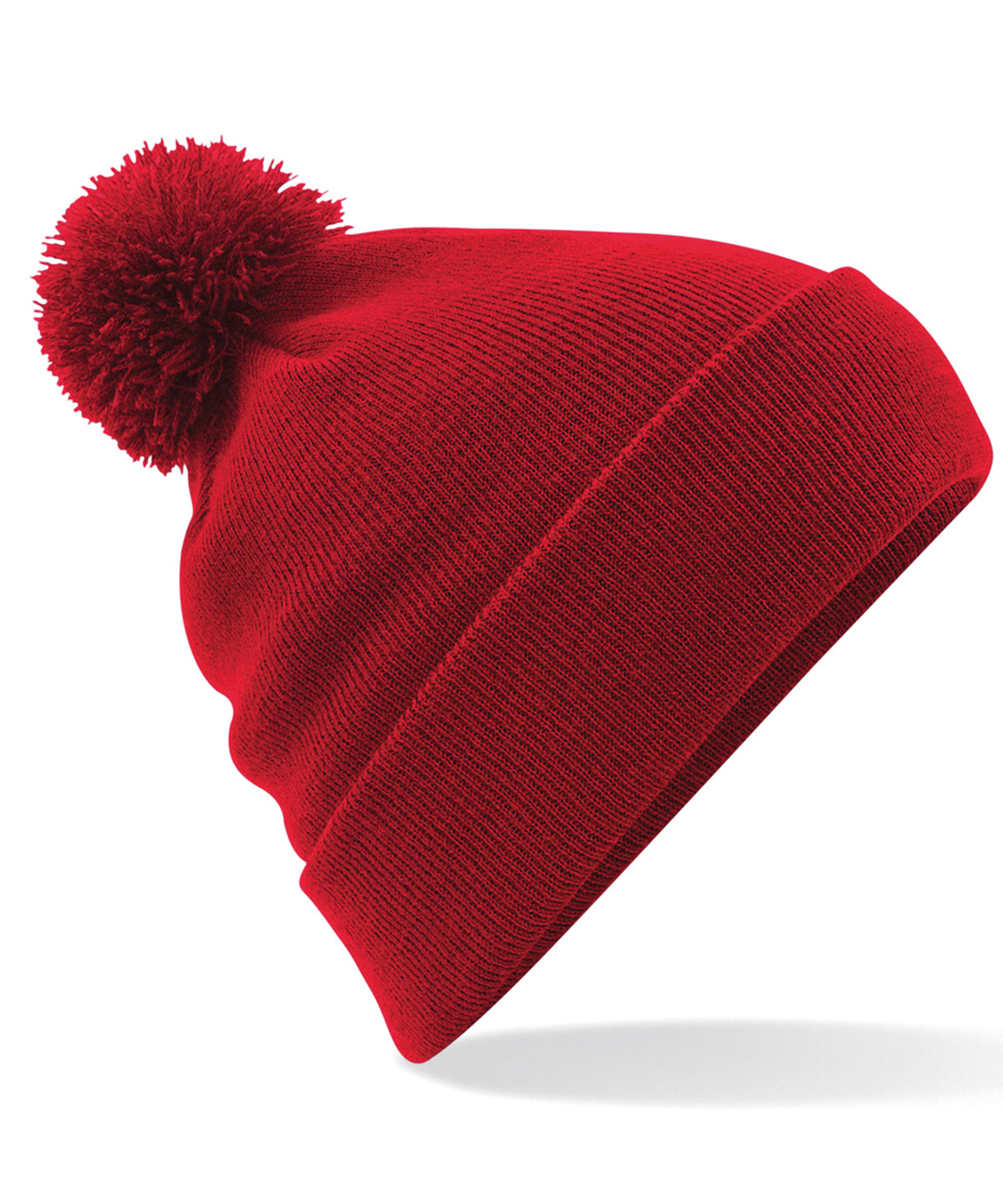 Personalised Hats - Beechfield Original pom pom beanie