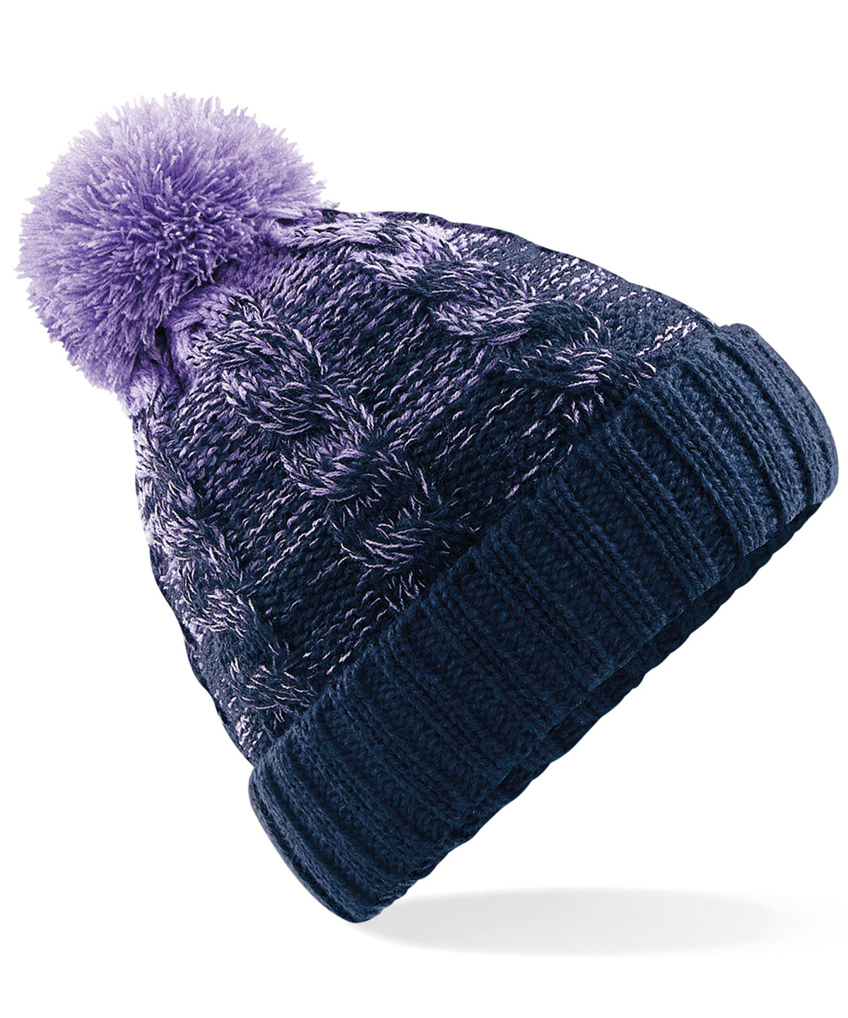 Personalised Hats - Multicolour Beechfield Ombré beanie