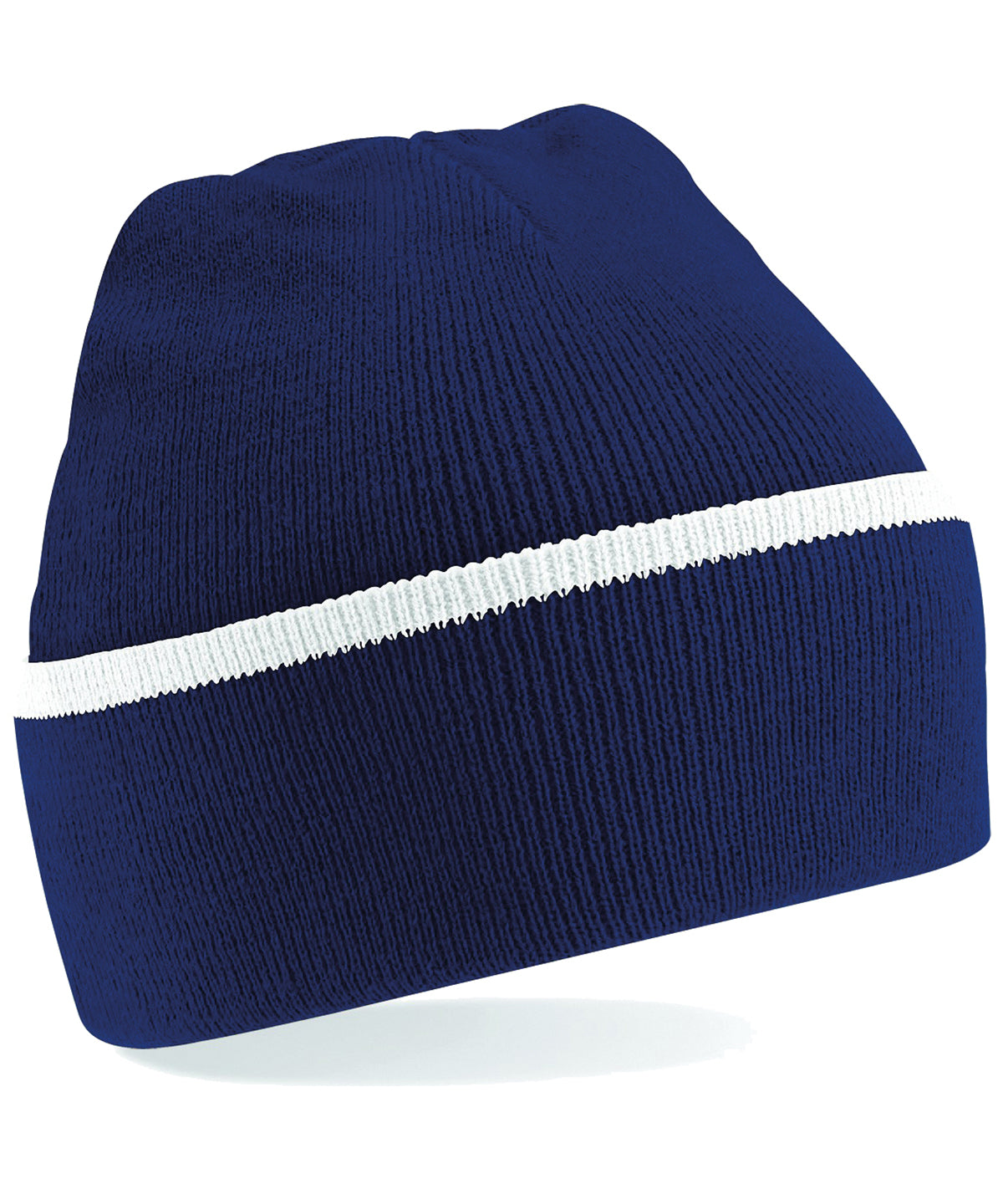 Personalised Hats - Navy Beechfield Teamwear beanie