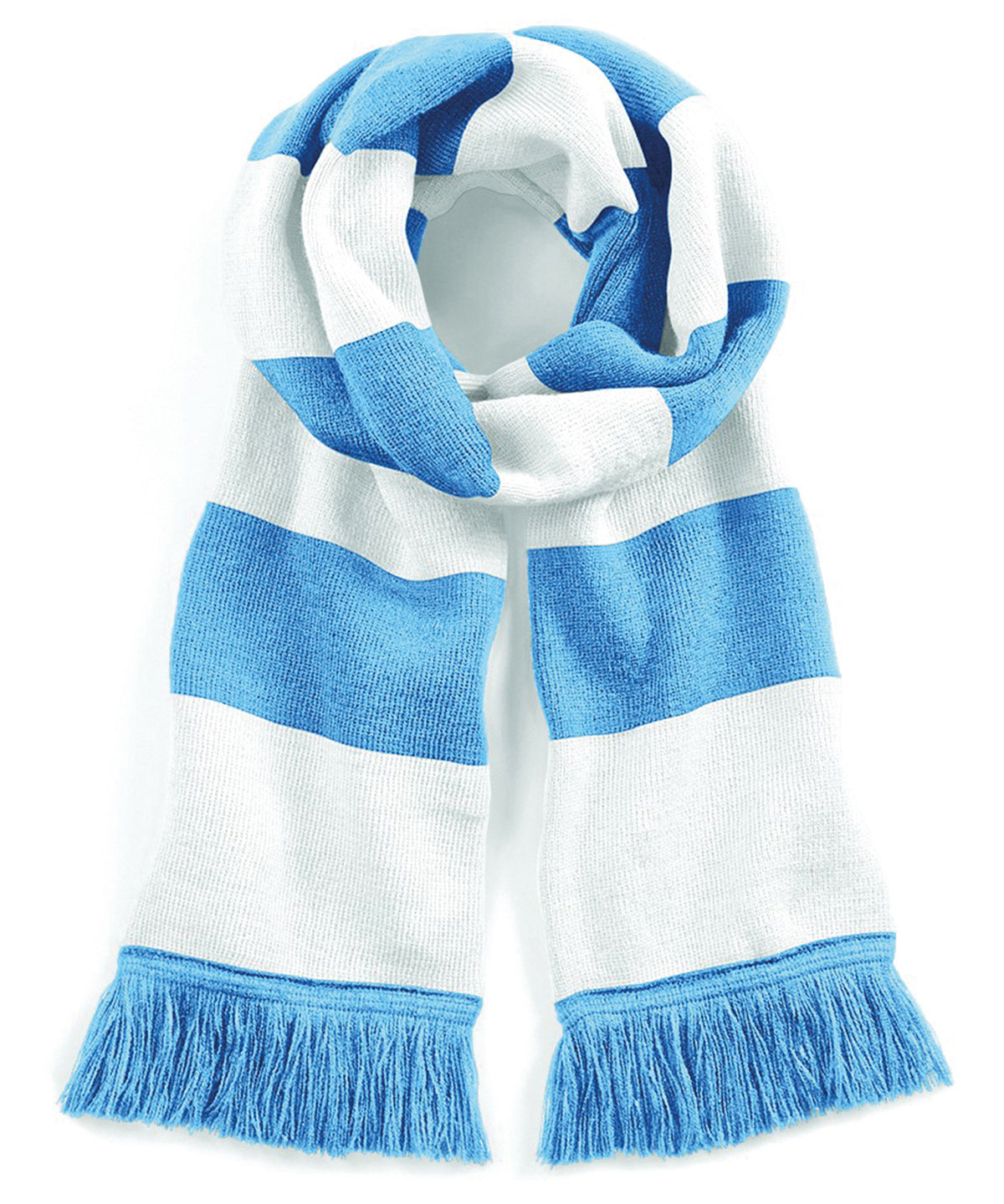 Personalised Scarves - Stripes Beechfield Stadium scarf