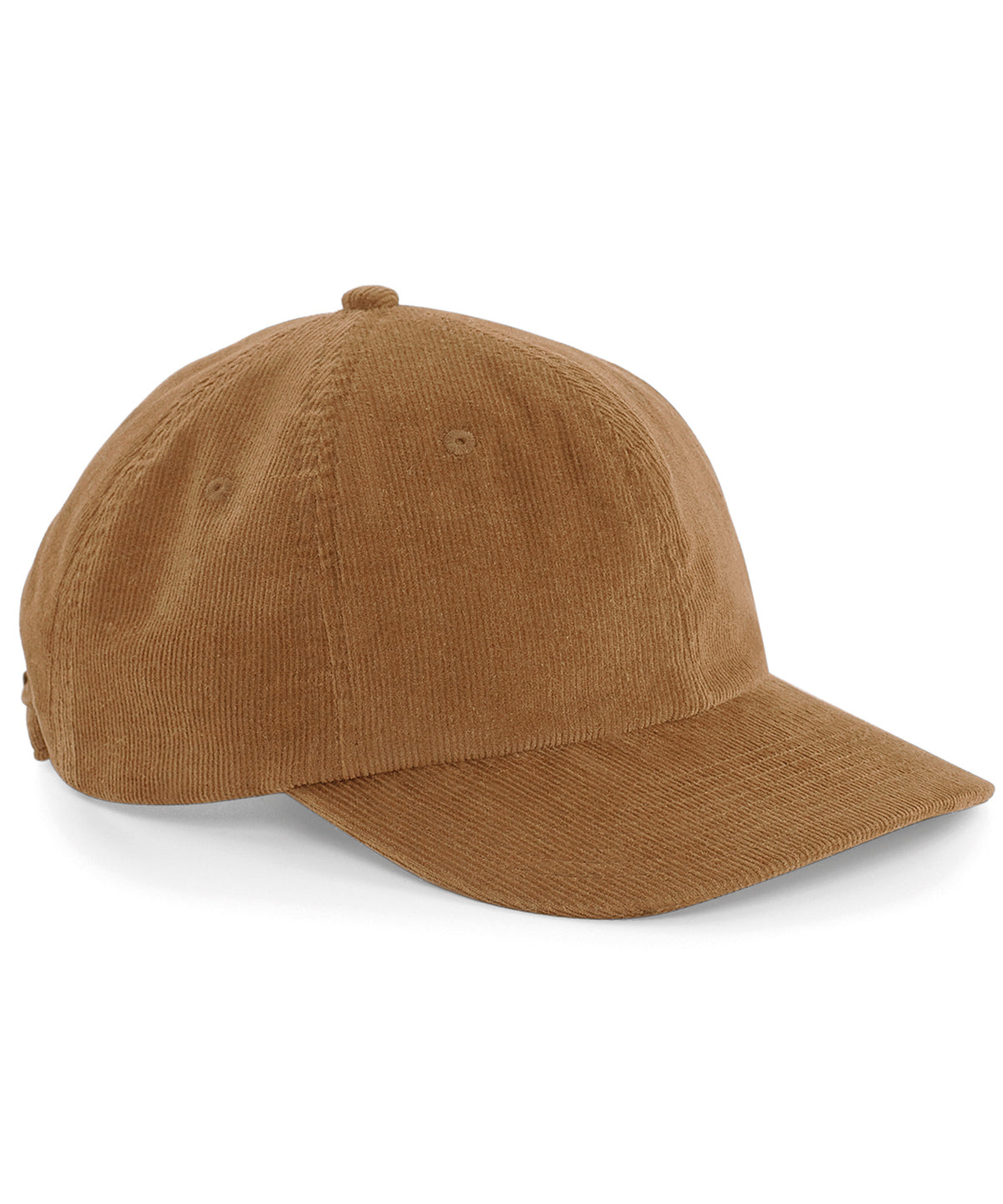 Personalised Caps - Mid Brown Beechfield Heritage cord cap