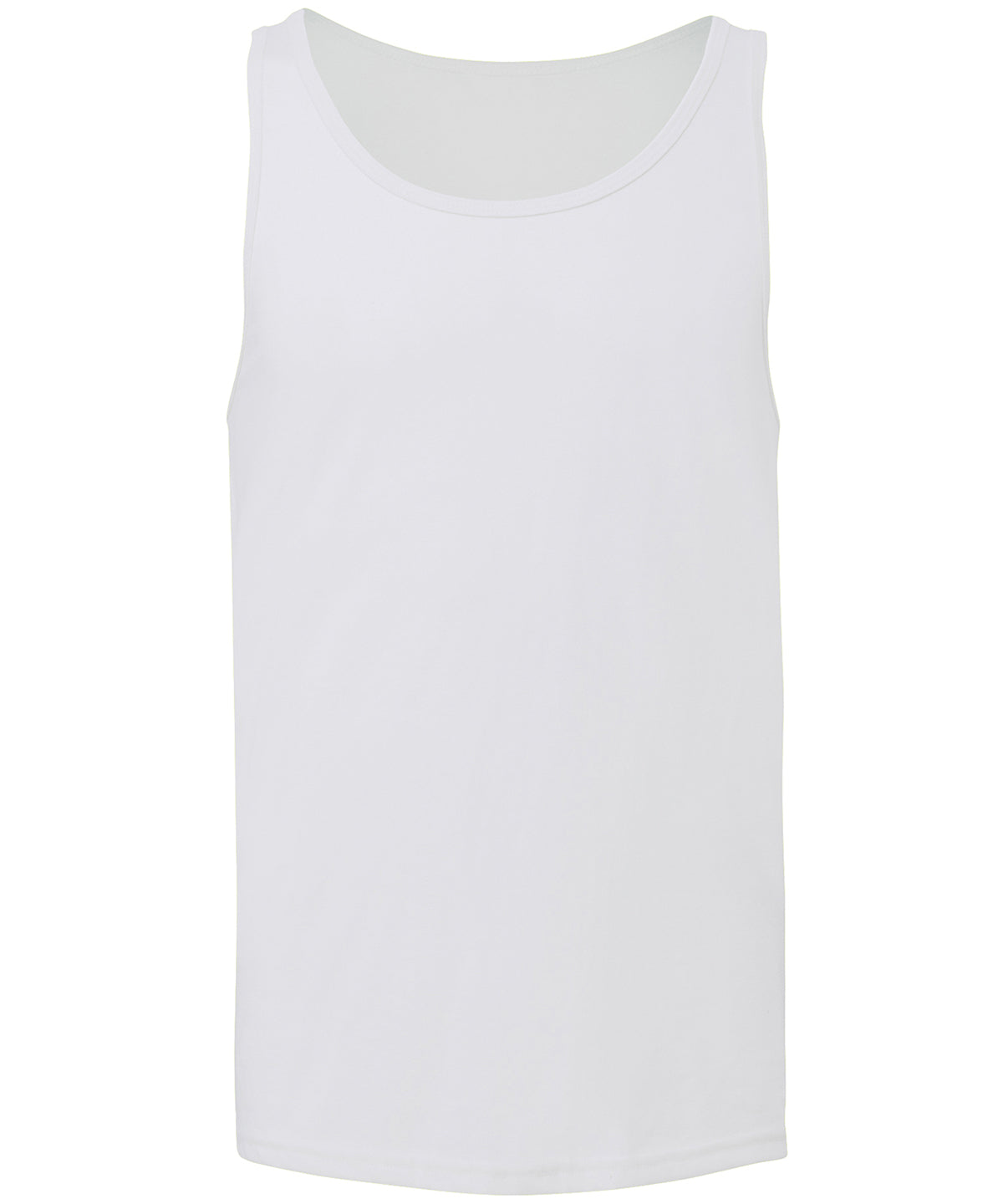 Personalised Vests - Mid Blue Bella Canvas Unisex Jersey tank top