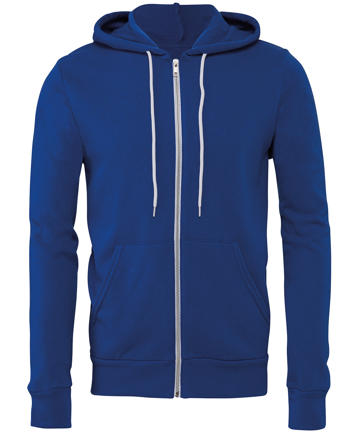Personalised Hoodies - Tan Bella Canvas Unisex polycotton fleece full-zip hoodie