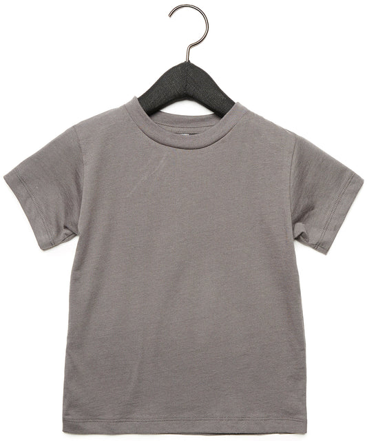 Personalised T-Shirts - Dark Grey Bella Canvas Toddler Jersey short sleeve tee