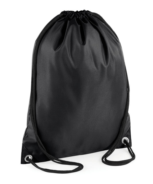 Personalised Bags - Black Bagbase Budget gymsac